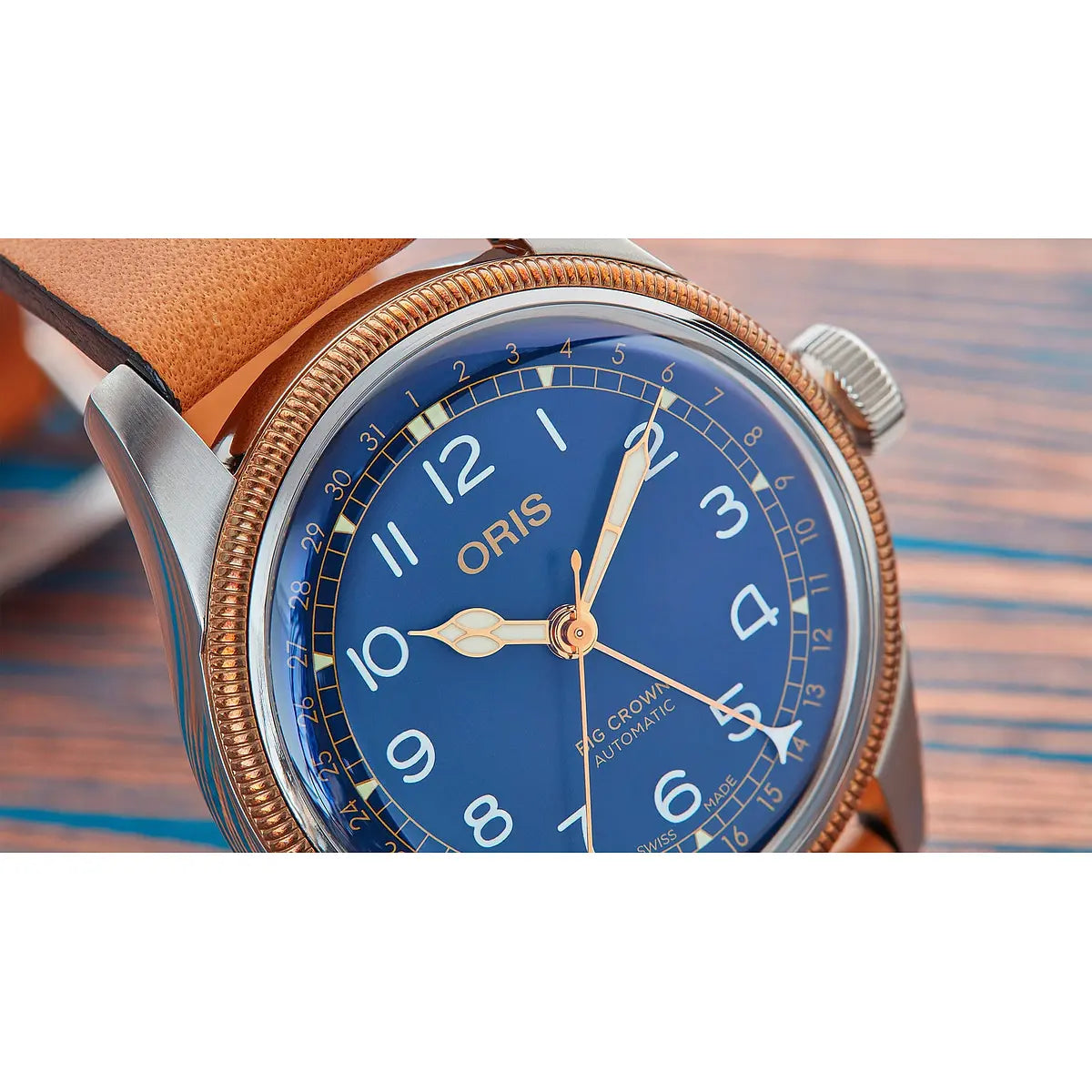 Oris Big Crown Pointer Date Blu 01 754 7741 4365-07 5 20 71