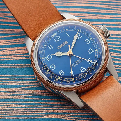 Oris Big Crown Pointer Date Blu 01 754 7741 4365-07 5 20 71