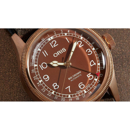 Oris Big Crown Pointer Date Marrone 01 754 7741 3166-07 5 20 74Br