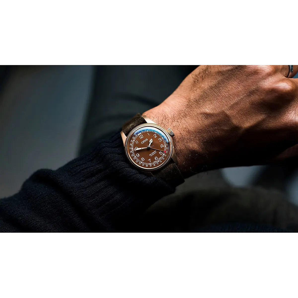 Oris Big Crown Pointer Date Marrone 01 754 7741 3166-07 5 20 74Br