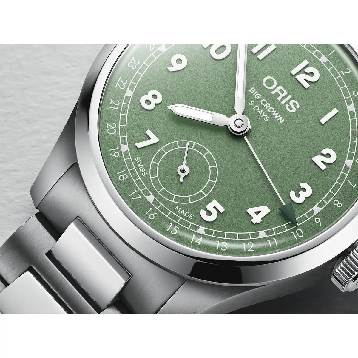 Oris Big Crown Pointer Date Verde 01 403 7799 4067-07 8 20 06