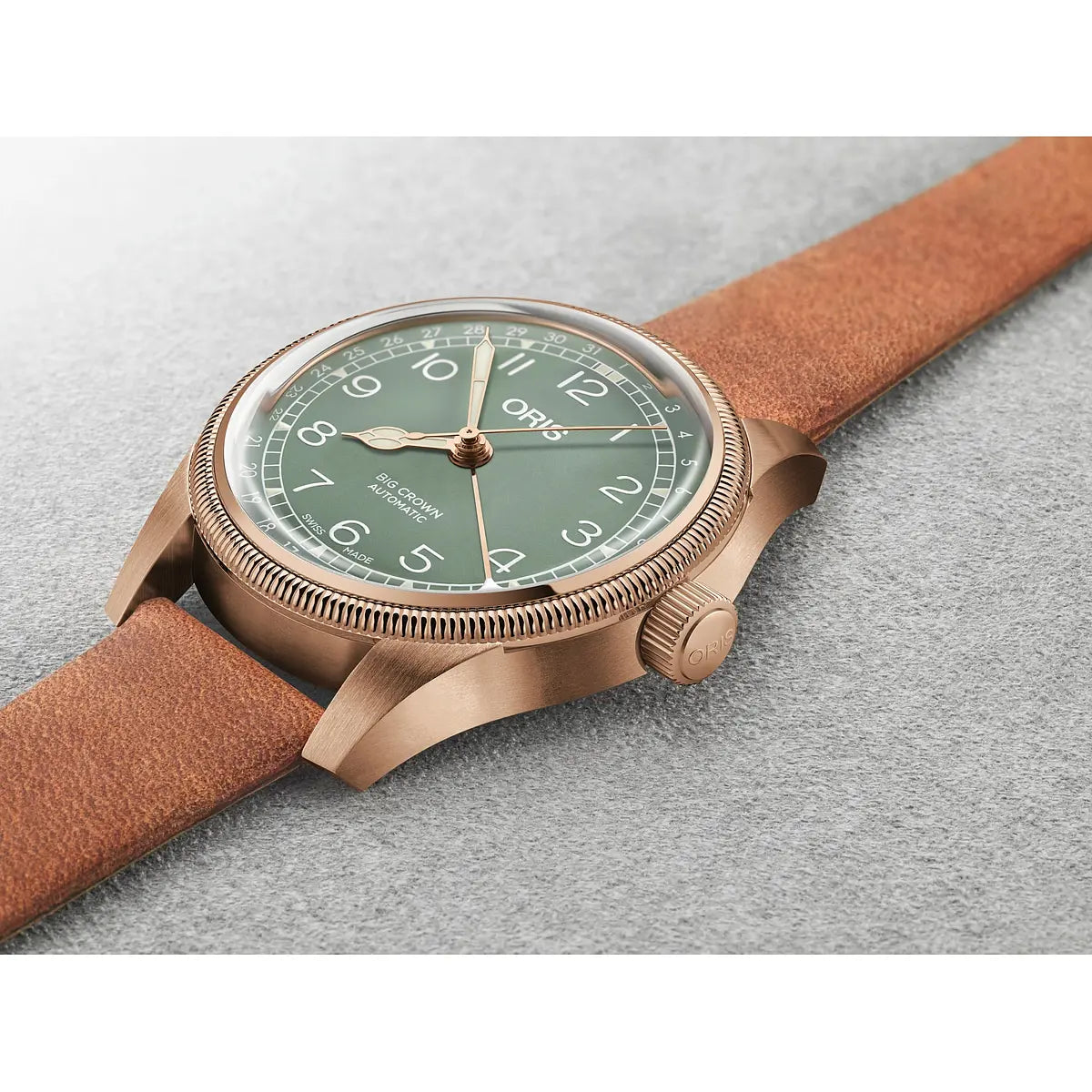 Oris Big Crown Pointer Date Verde 01 754 7749 3167-07 5 17 66Br