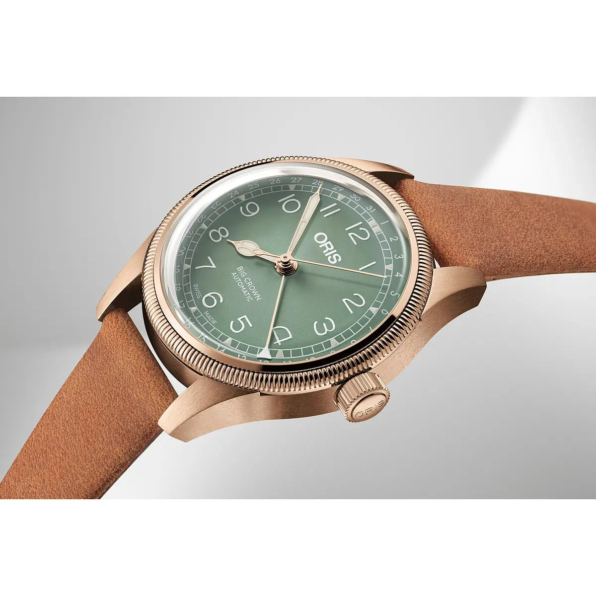 Oris Big Crown Pointer Date Verde 01 754 7749 3167-07 5 17 66Br
