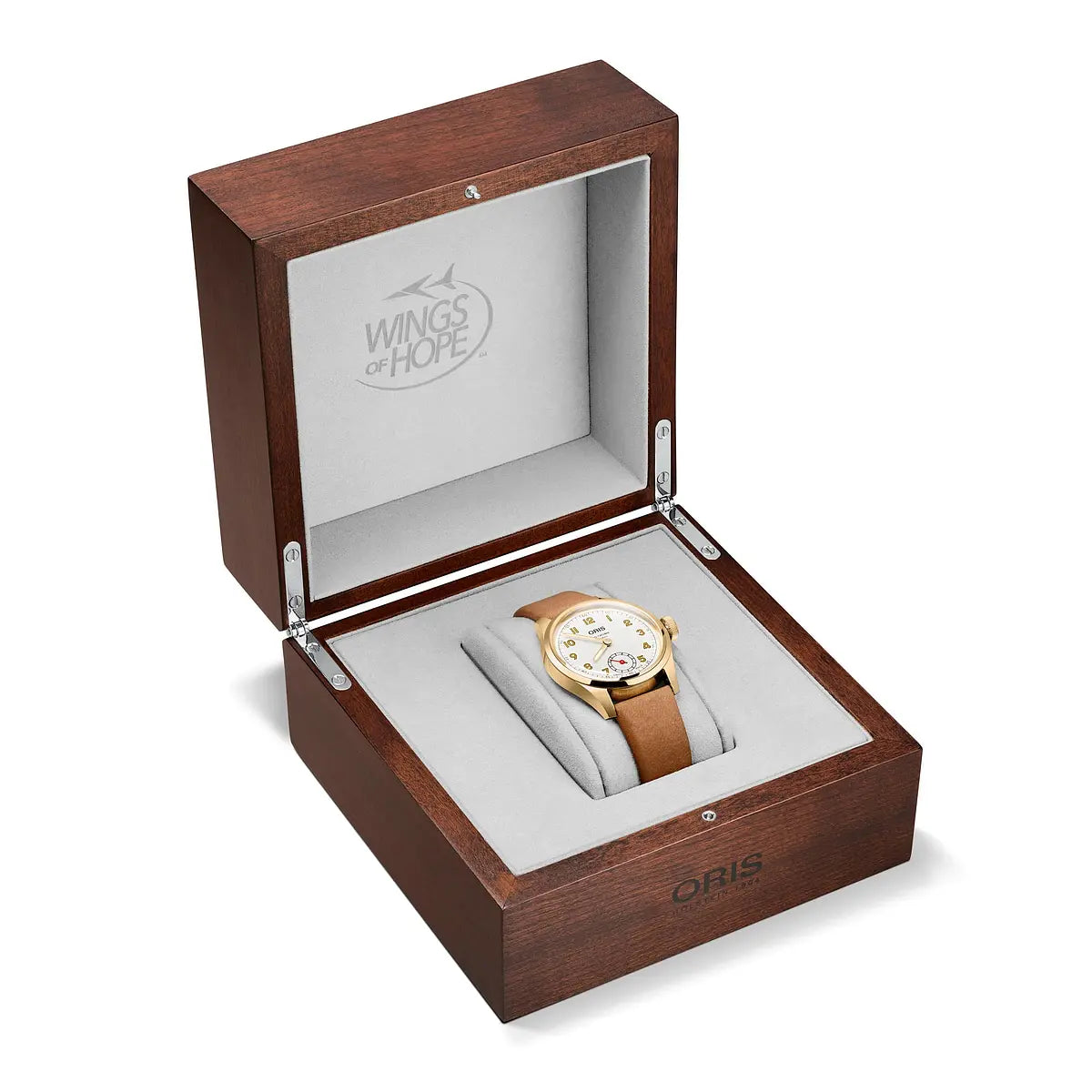 Oris Big Crown Wings Of Hope Gold Bianco 01 401 7782 6081-Set