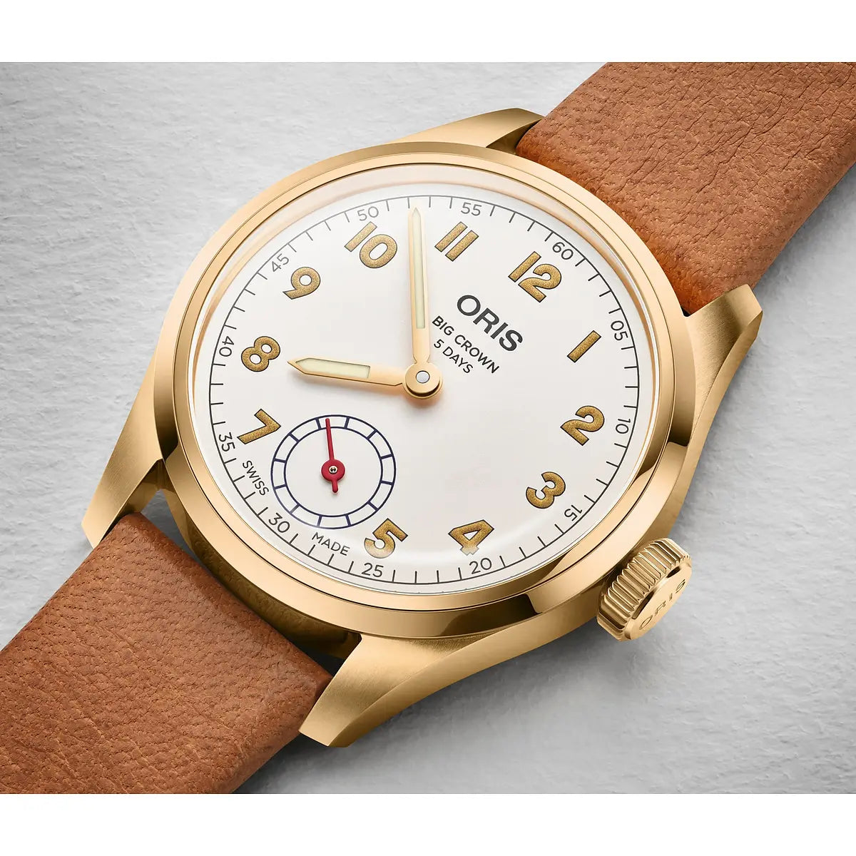 Oris Big Crown Wings Of Hope Gold Bianco 01 401 7782 6081-Set