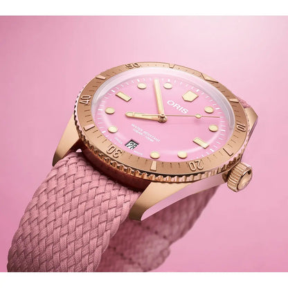 Oris Divers Sixty-Five Cotton Candy Rosa 01 733 7771 3158-07 3 19 04Brs