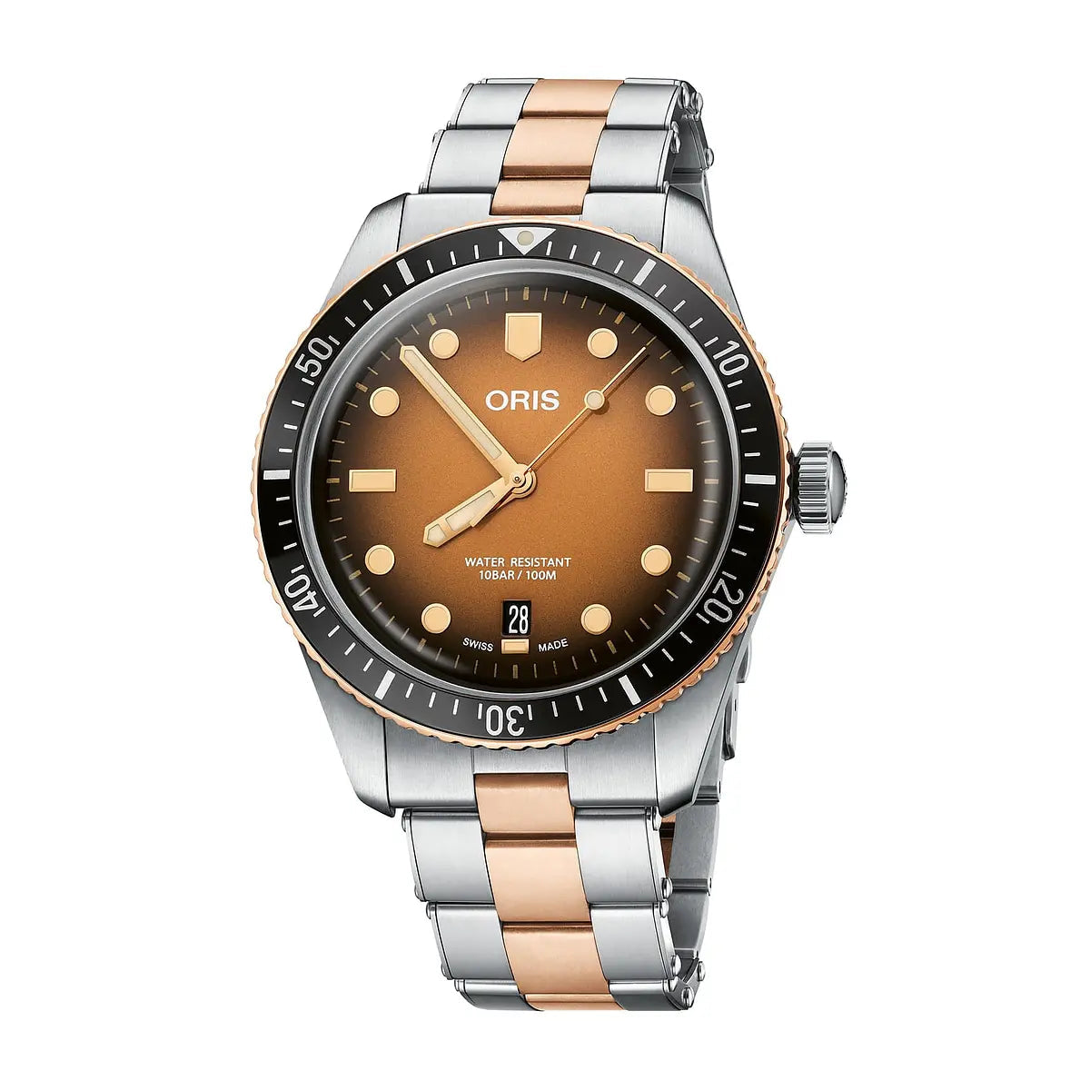 Oris Divers Sixty-Five Date Marrone 01 733 7707 4356-07 8 20 17
