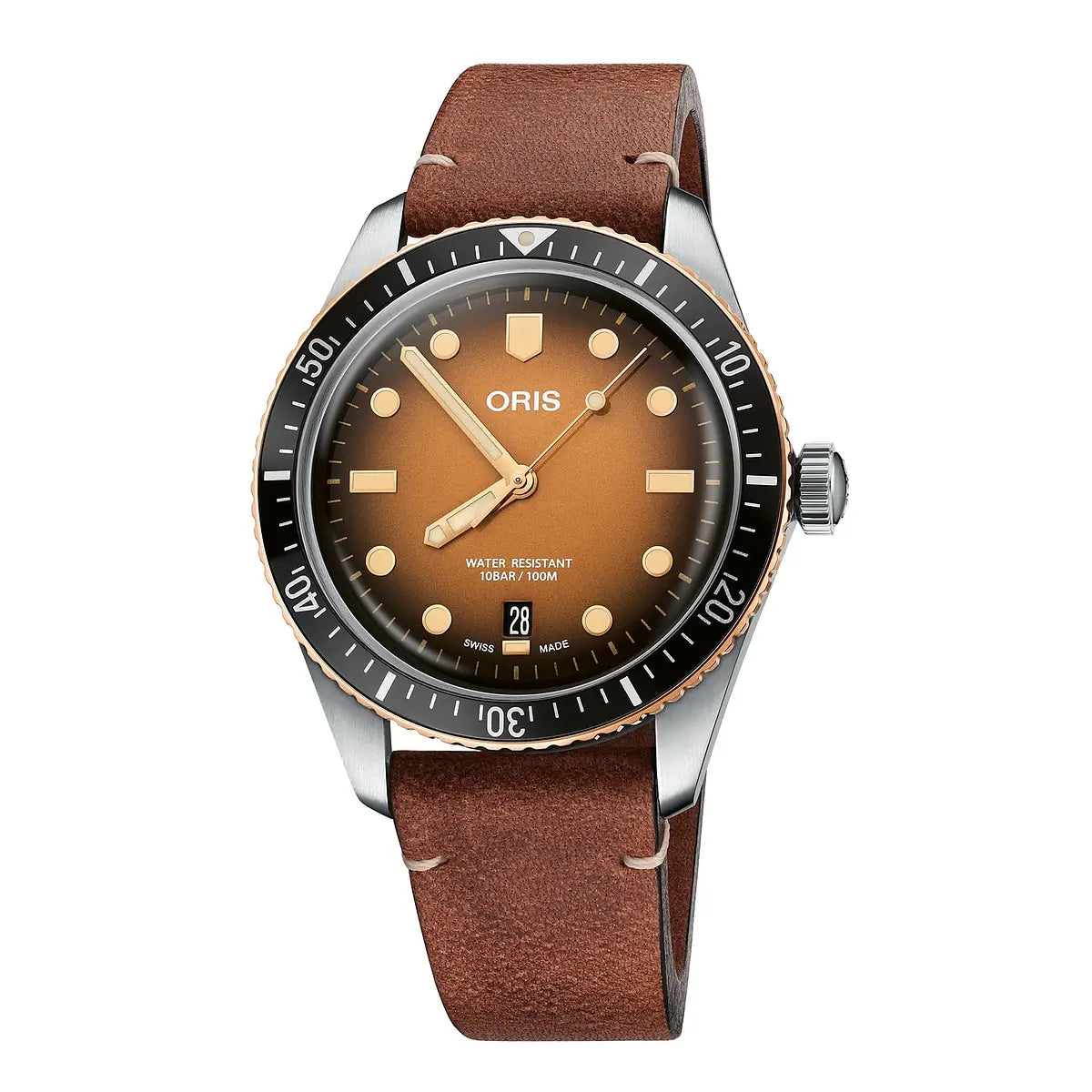 Oris Divers Sixty-Five Date Marrone 01 733 7707 4356-07 5 20 45