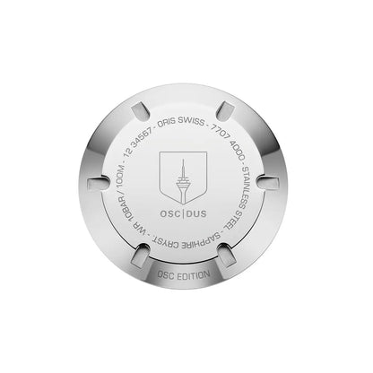 Oris Divers Social Club Düsseldorf Bianco 01 733 7707 4051 Osc-Dus-Set