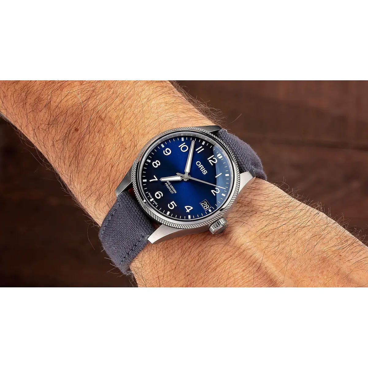 Oris Propilot Big Crown Big Date Blu 01 751 7761 4065-07 3 20 05Lc