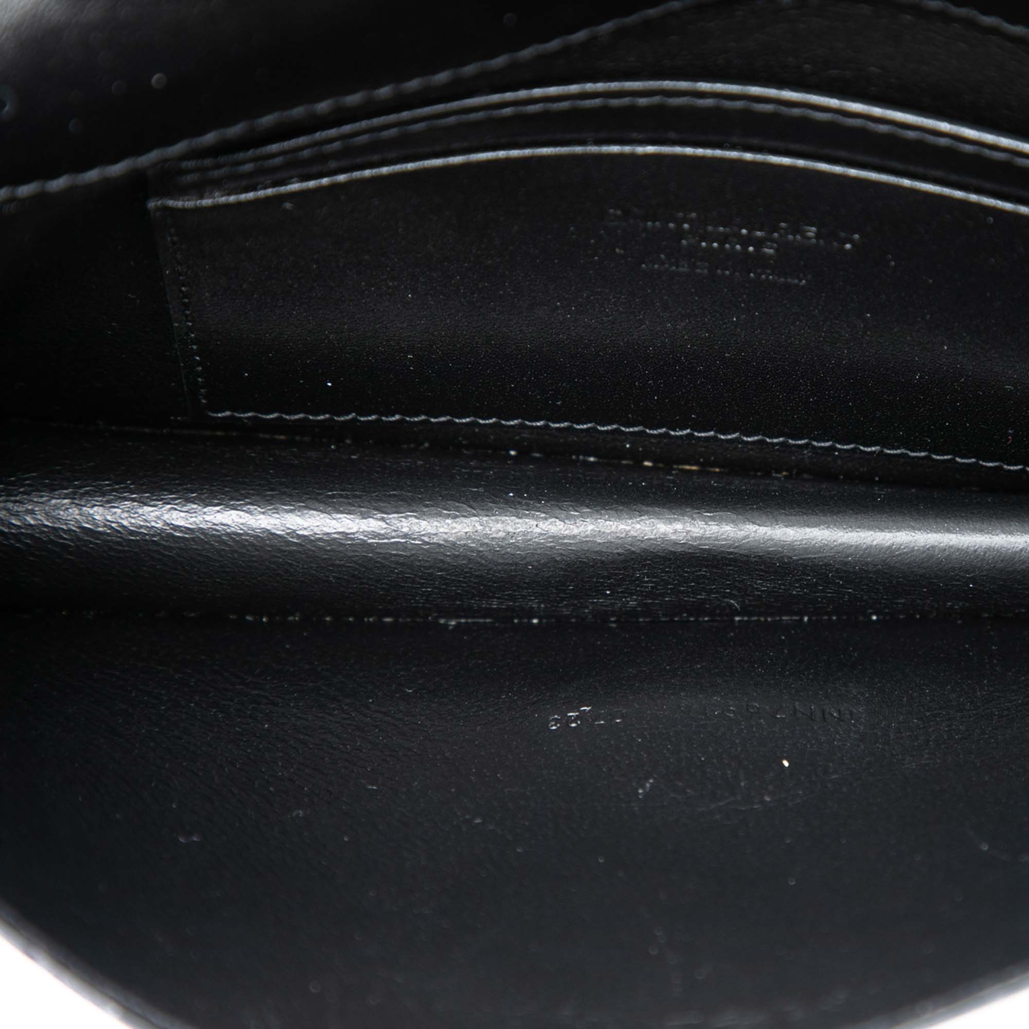 Saint Laurent Smooth Cuir de veau Sac porté croisé
