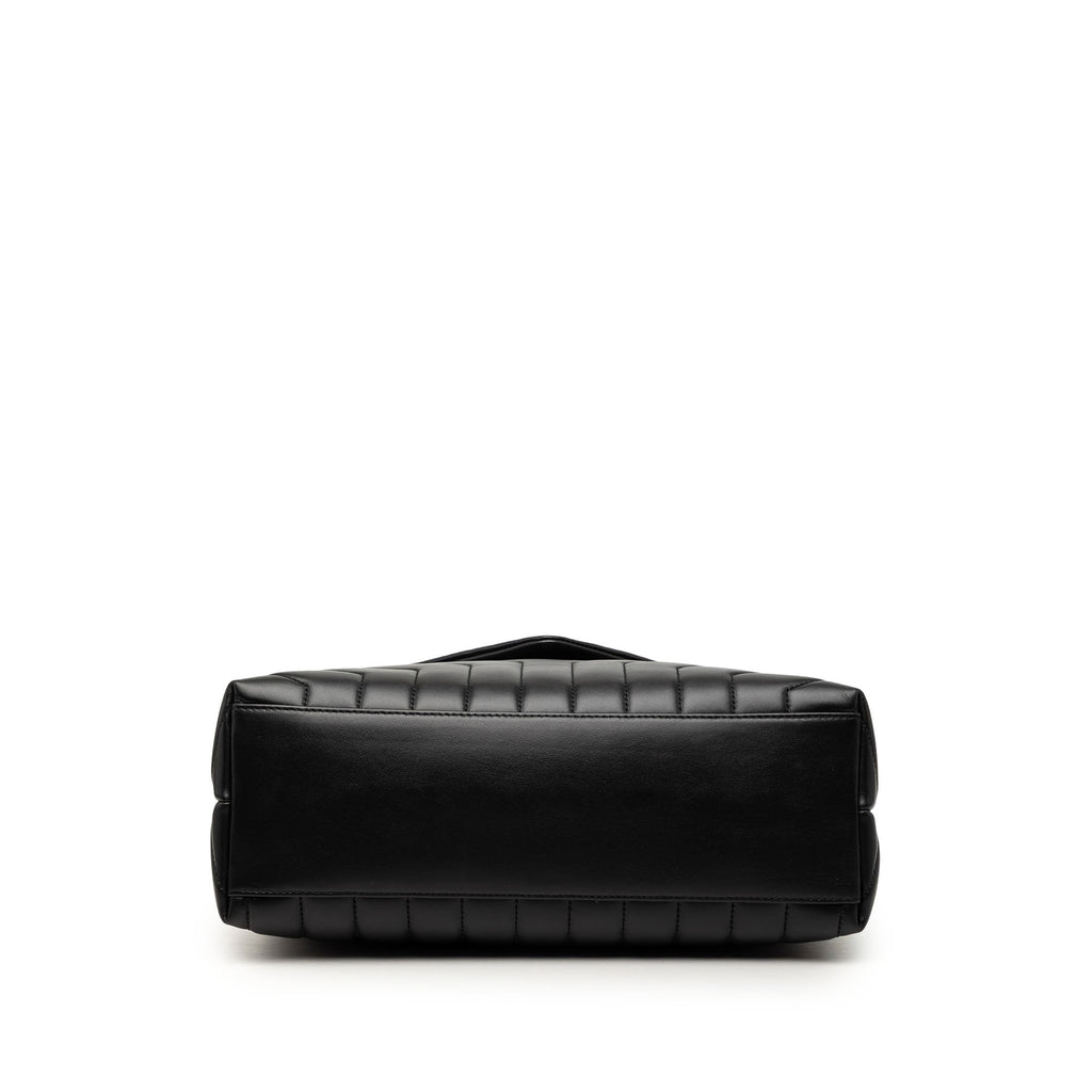 Saint Laurent Medium Matelasse Cuir de veau Monogram LouLou Sac bandoulière