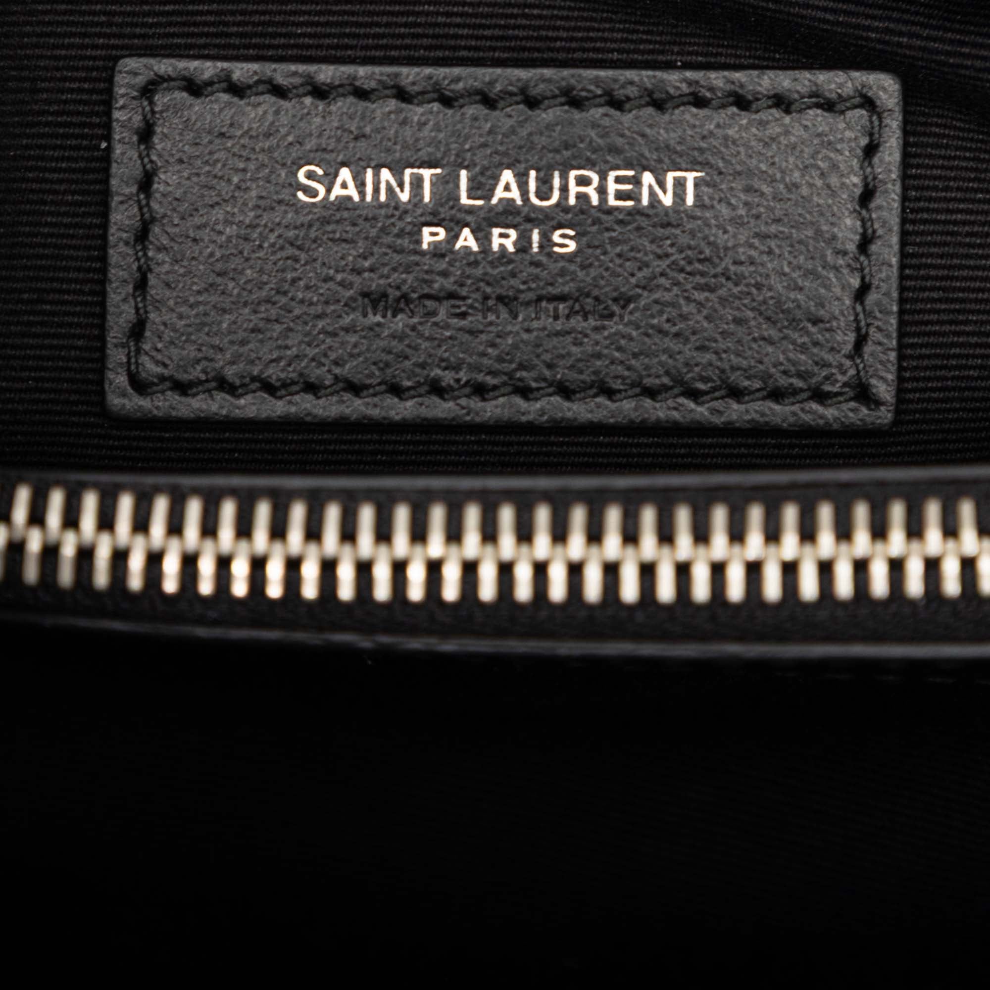 Saint Laurent Medium Matelasse Cuir de veau Monogram LouLou Sac bandoulière