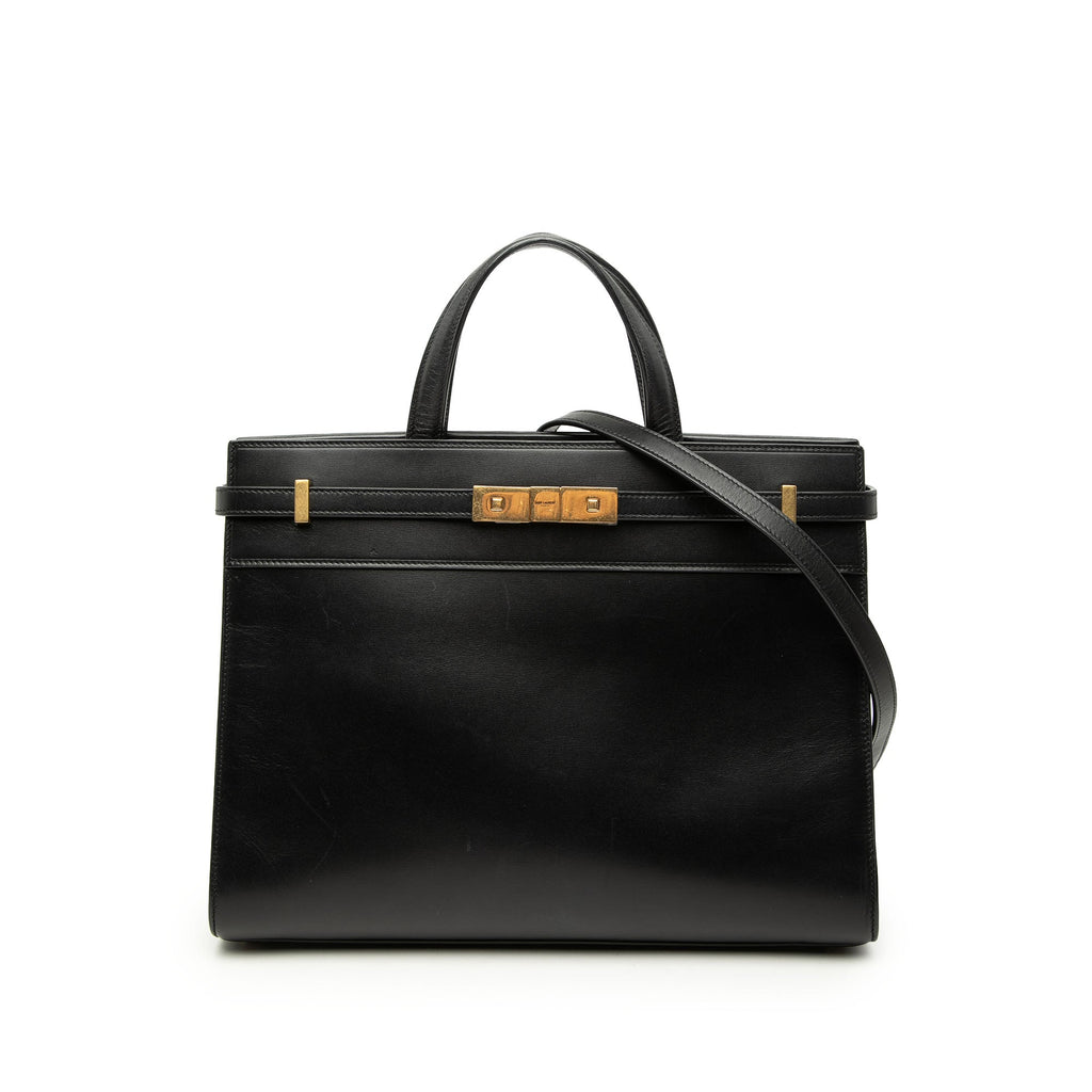Saint Laurent Medium Smooth Cuir de veau Manhattan Shopper Cabas