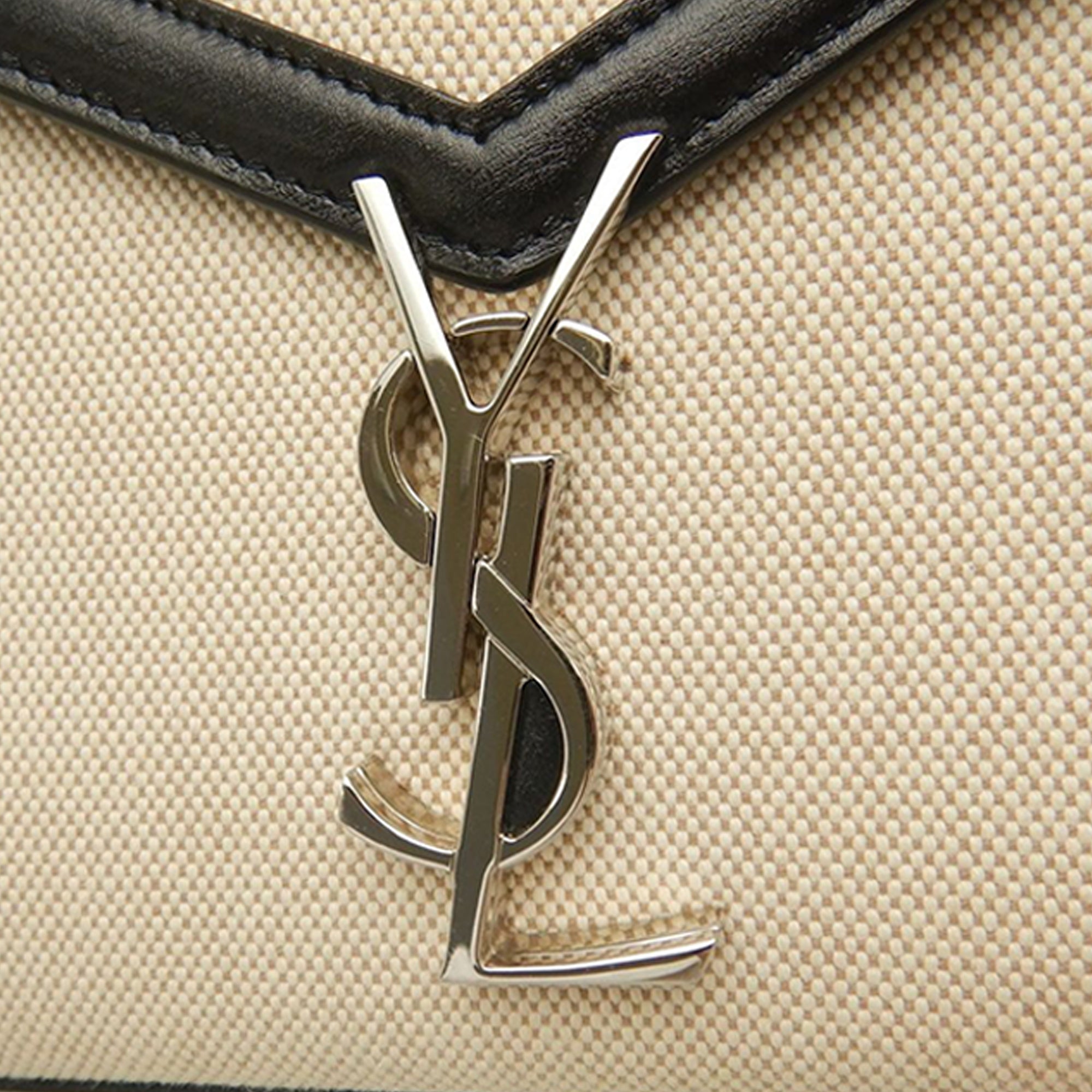 Saint Laurent Medium Toile Cassandra sac à anse supérieure