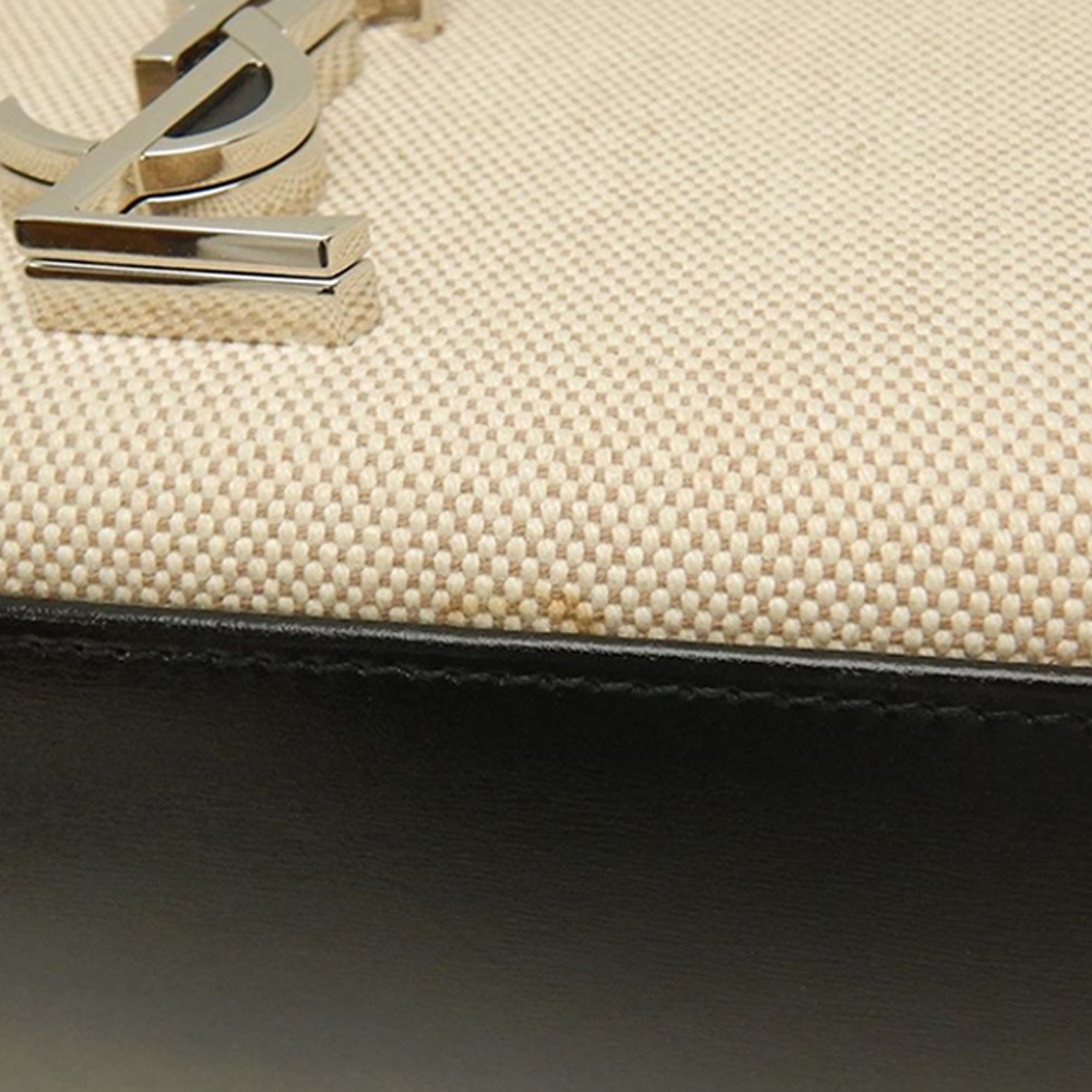 Saint Laurent Medium Toile Cassandra sac à anse supérieure