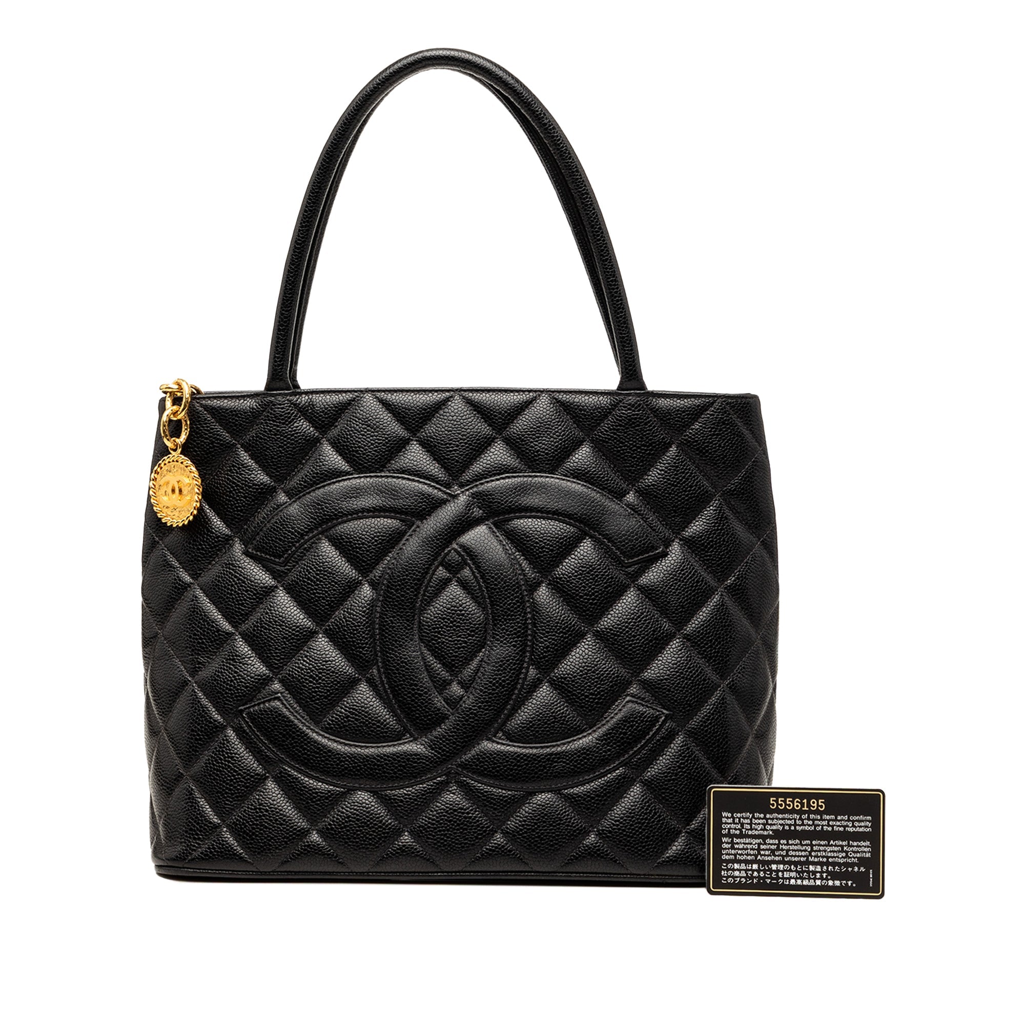 Chanel Caviar Medallion Cabas