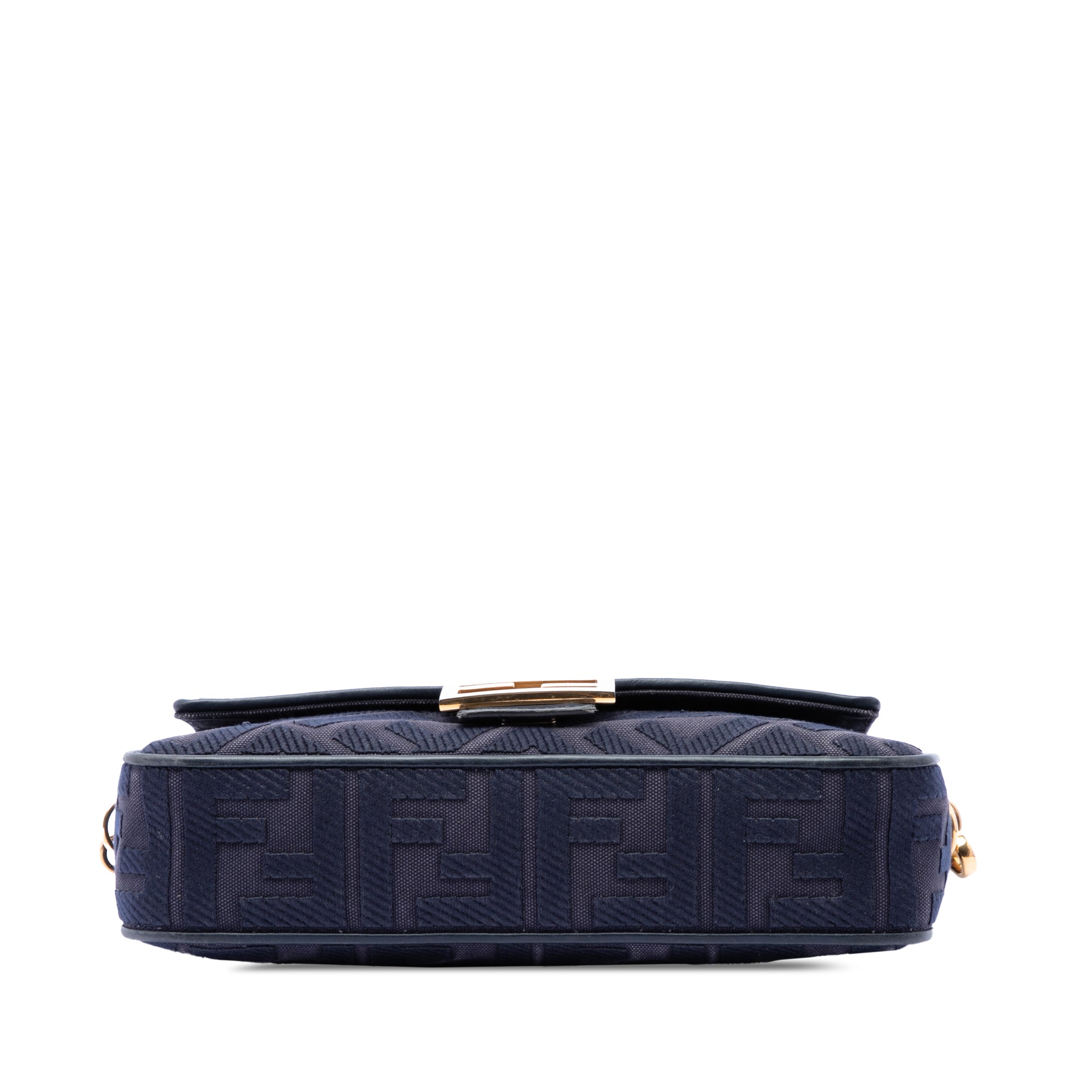 Fendi Zucca brodé Toile Baguette Sac