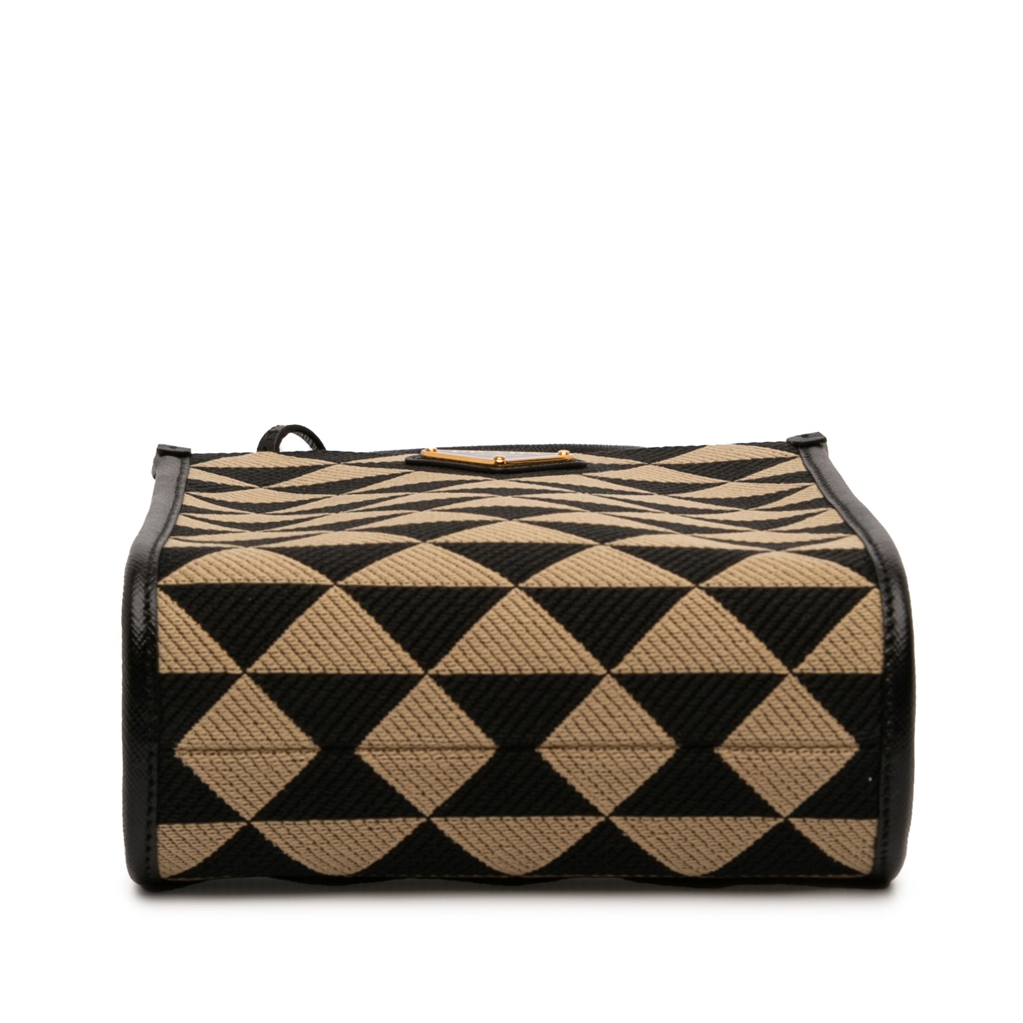 Prada Mini brodé Jacquard Symbole Triangolo Sac