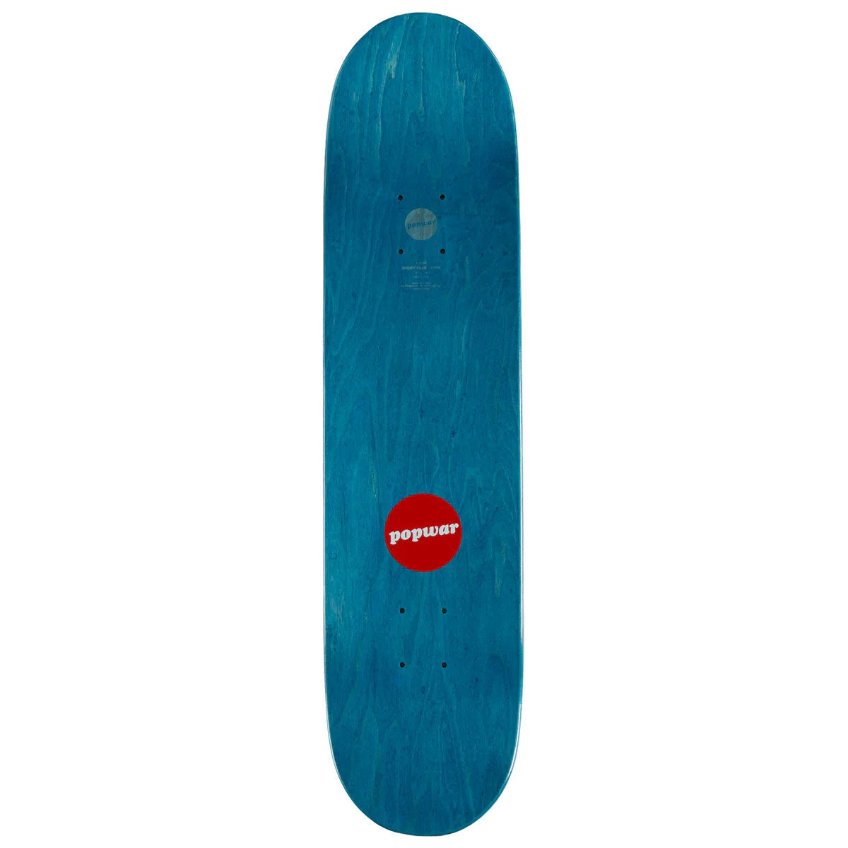 Popwar Heritage Skateboard Deck Chad Tim Tim Psycho 8.5" x 32"