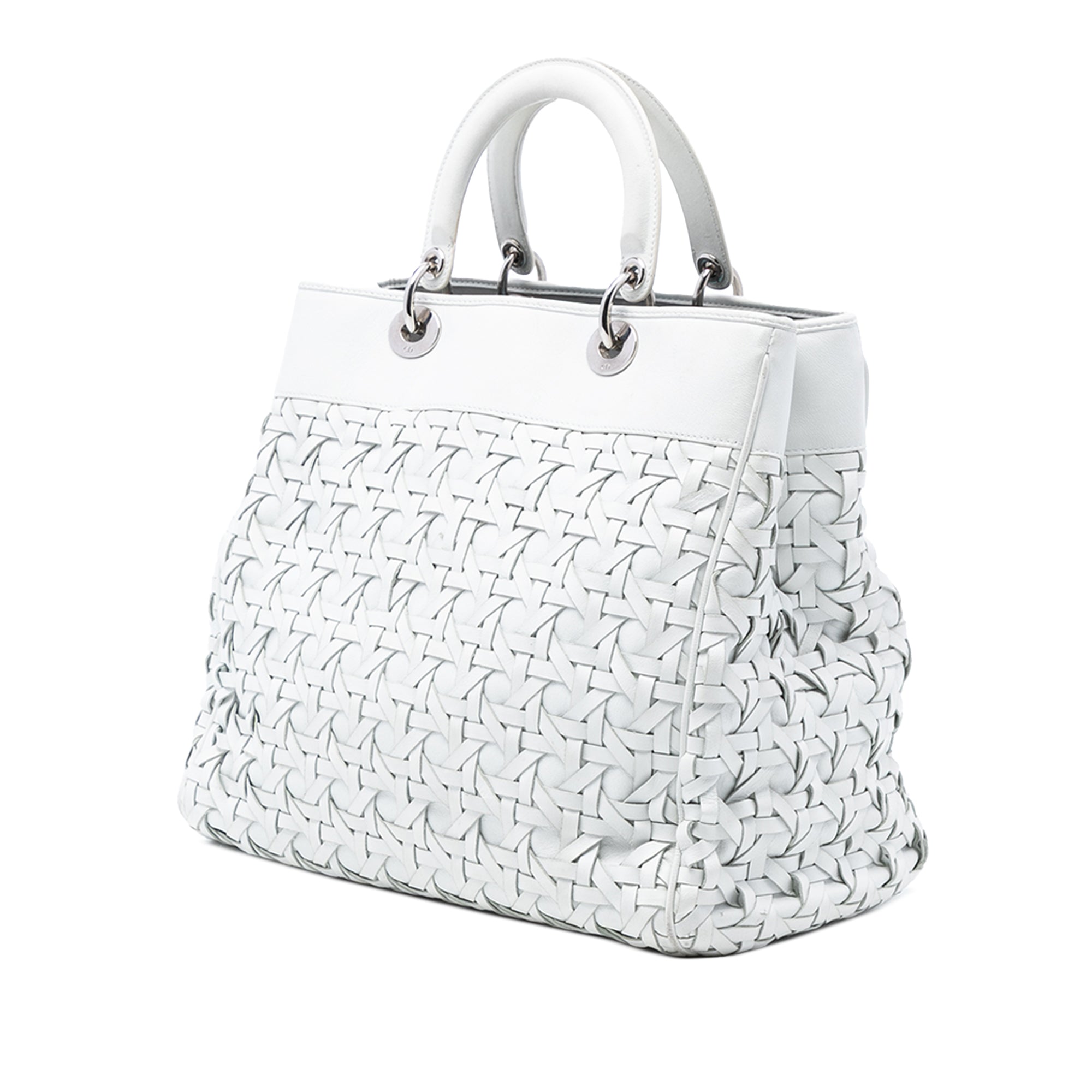 Dior Woven Cuir d’agneau Lady Dior Avenue Cabas