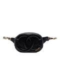 Chanel CC Matelassé Cuir d’agneau Coco Midnight Sac caméra