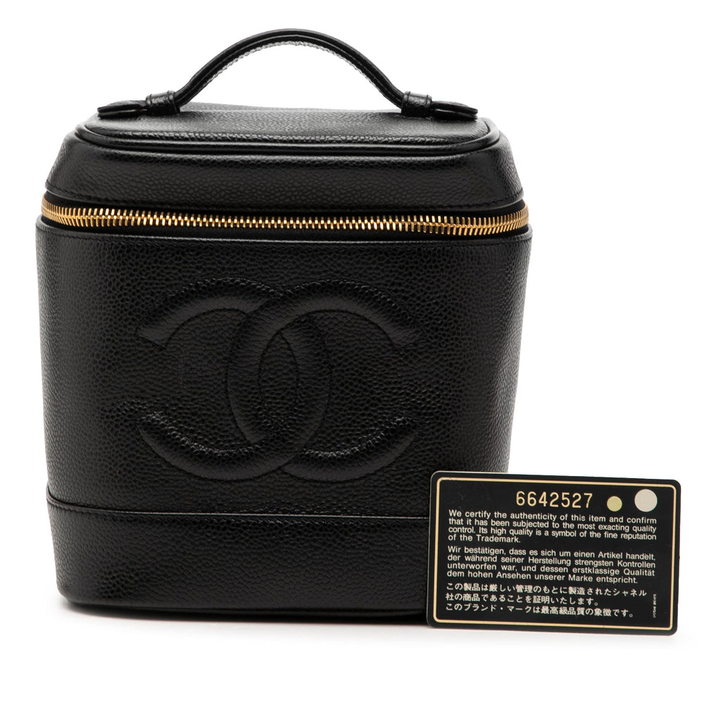 Chanel CC Caviar Vanity