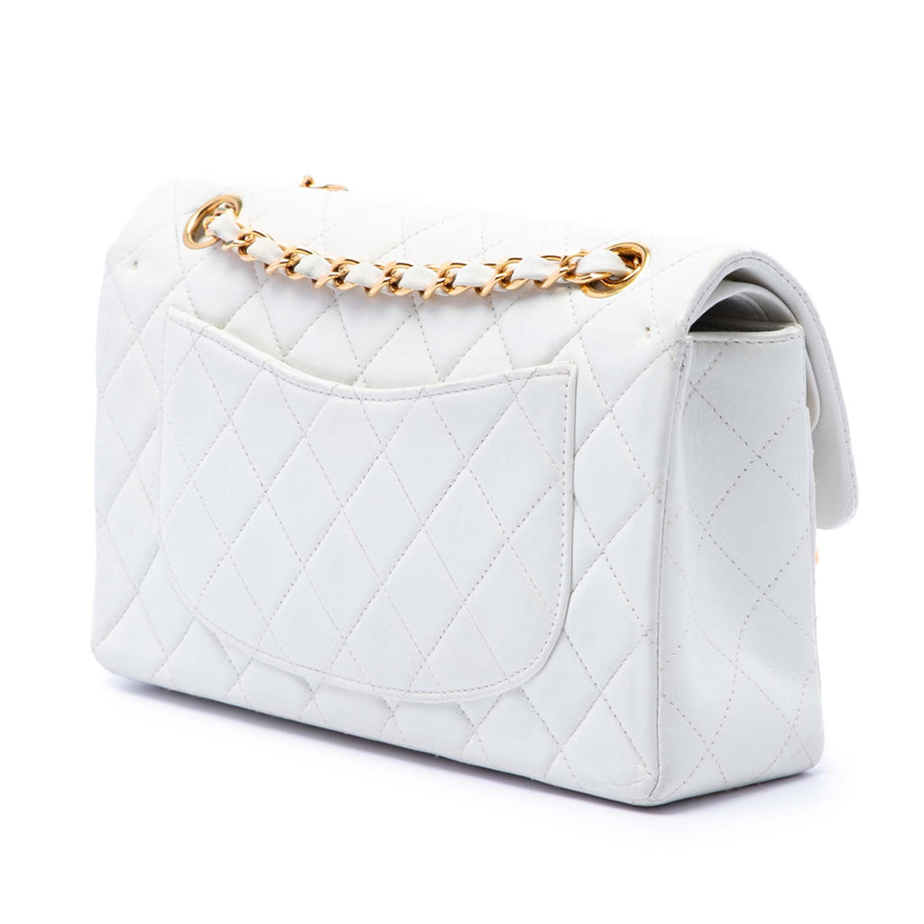 Chanel Small Classic Cuir d’agneau Double rabat