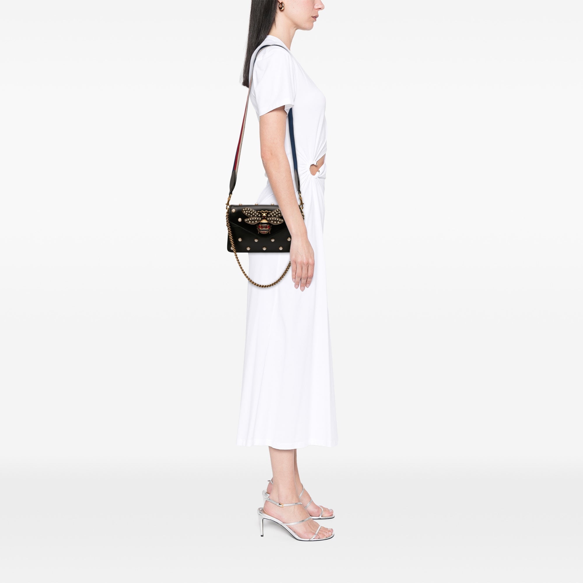 Gucci Mini Cuir de veau Queen Margaret Broadway Sac