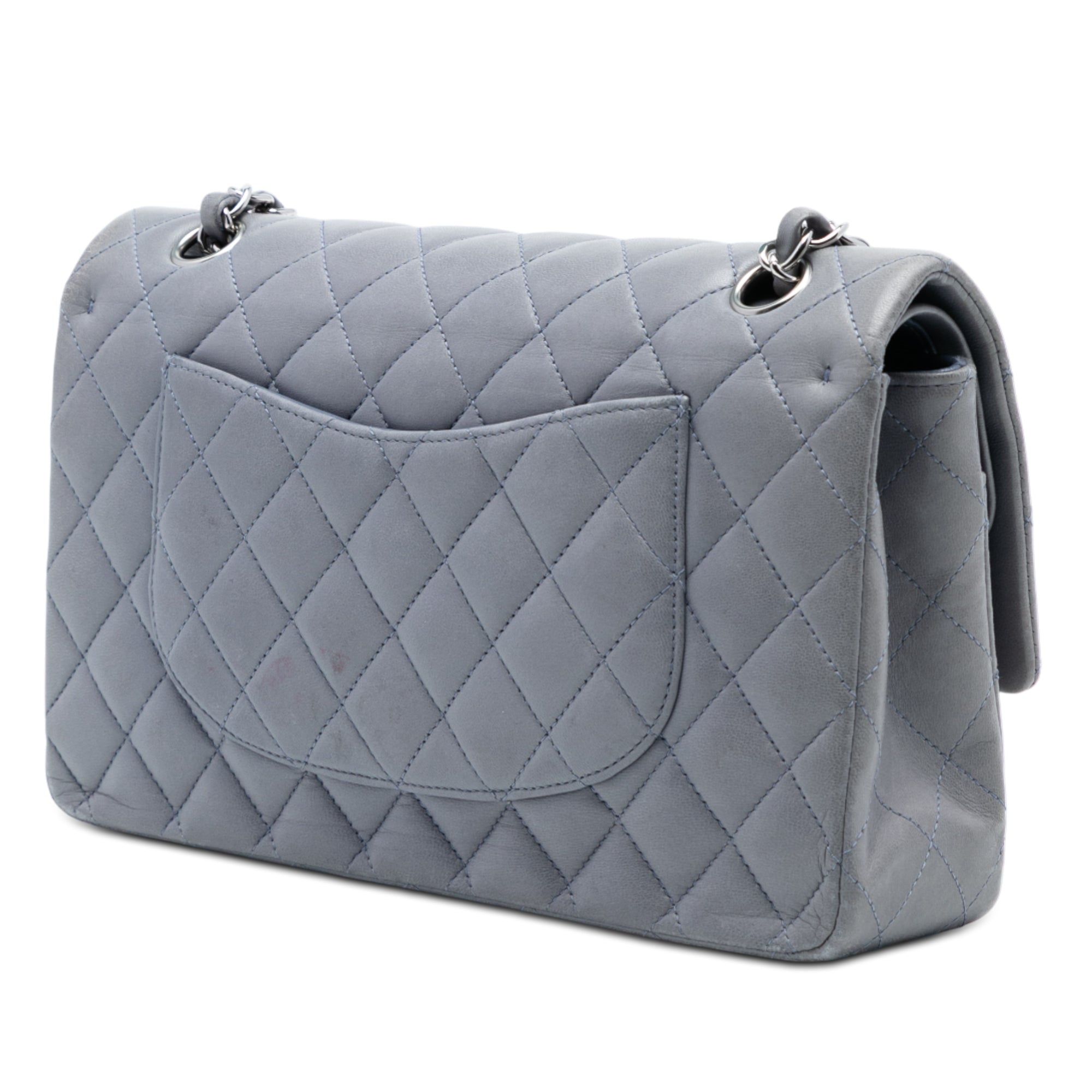 Chanel Medium Classic Cuir d’agneau Double rabat