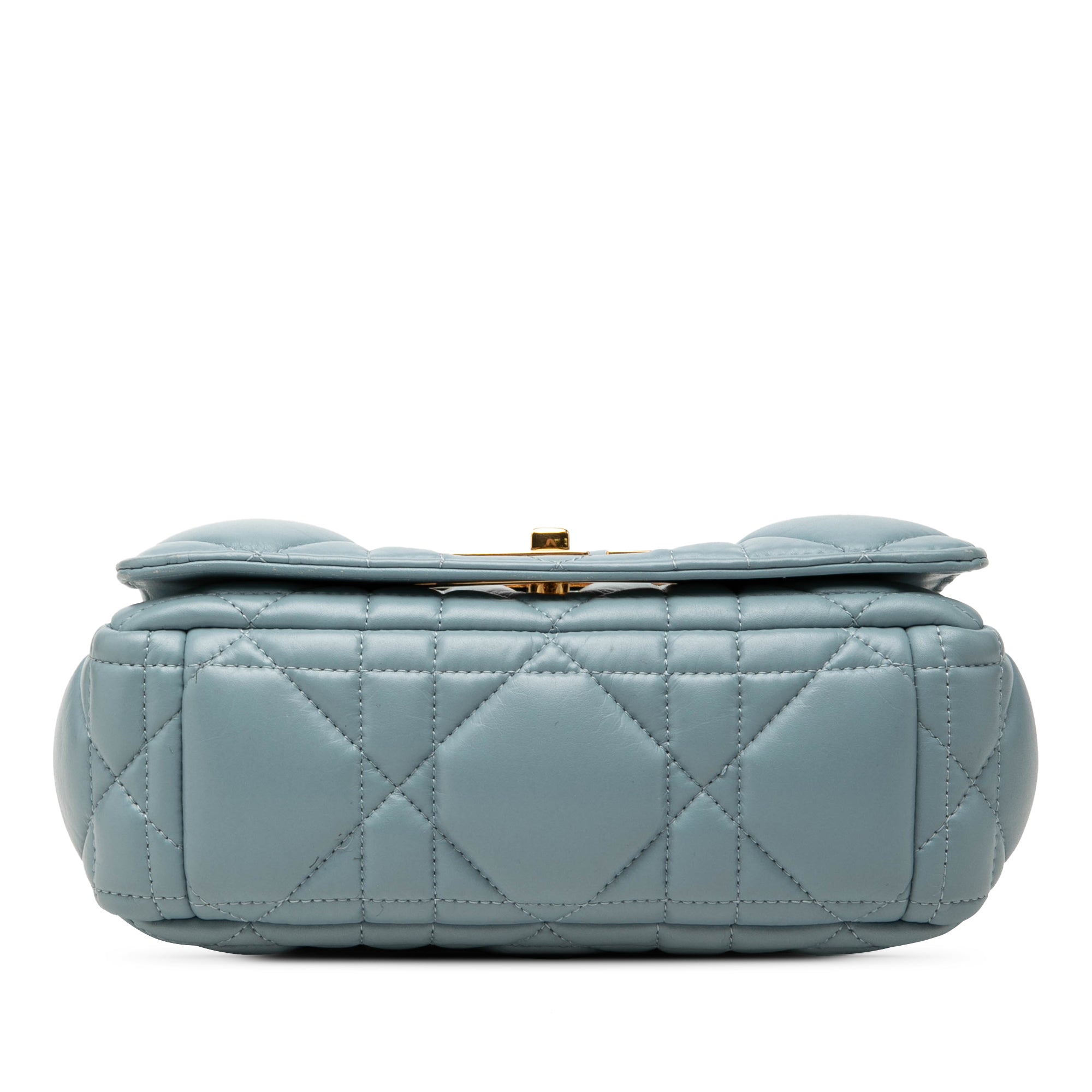 Dior Small Cuir d’agneau Macrocannage Caro Sac porté croisé