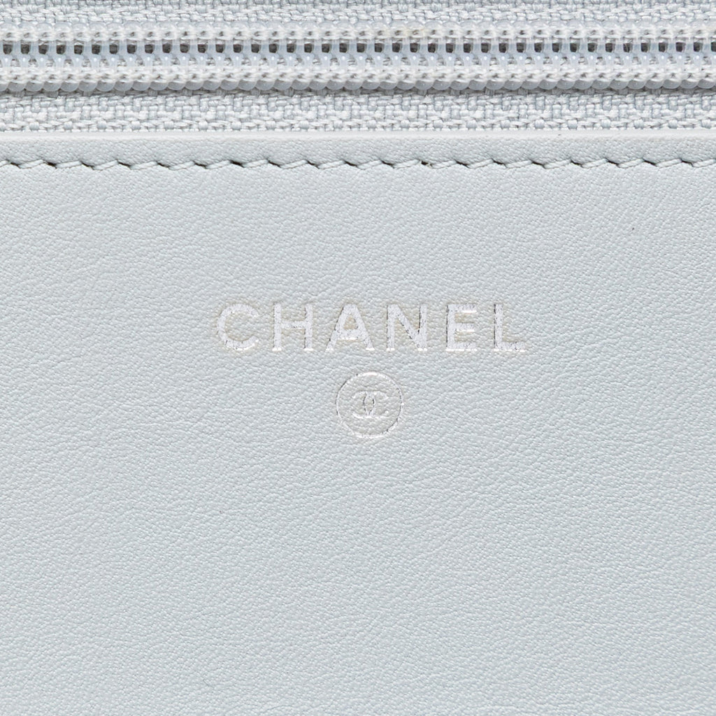 Chanel Toile Deauville Wallet on Chain