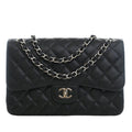 Chanel Jumbo Classic Caviar Double rabat