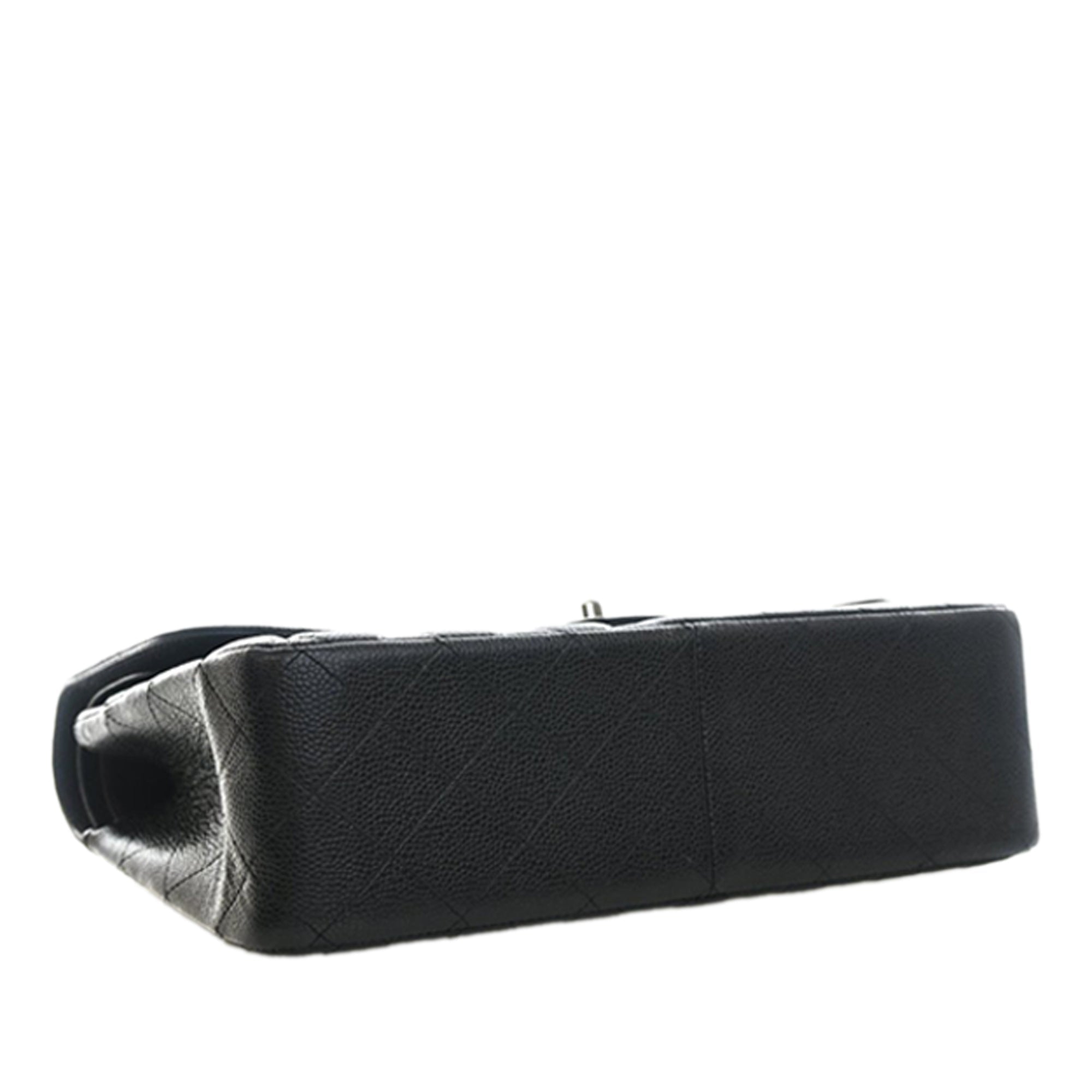 Chanel Jumbo Classic Caviar Double rabat