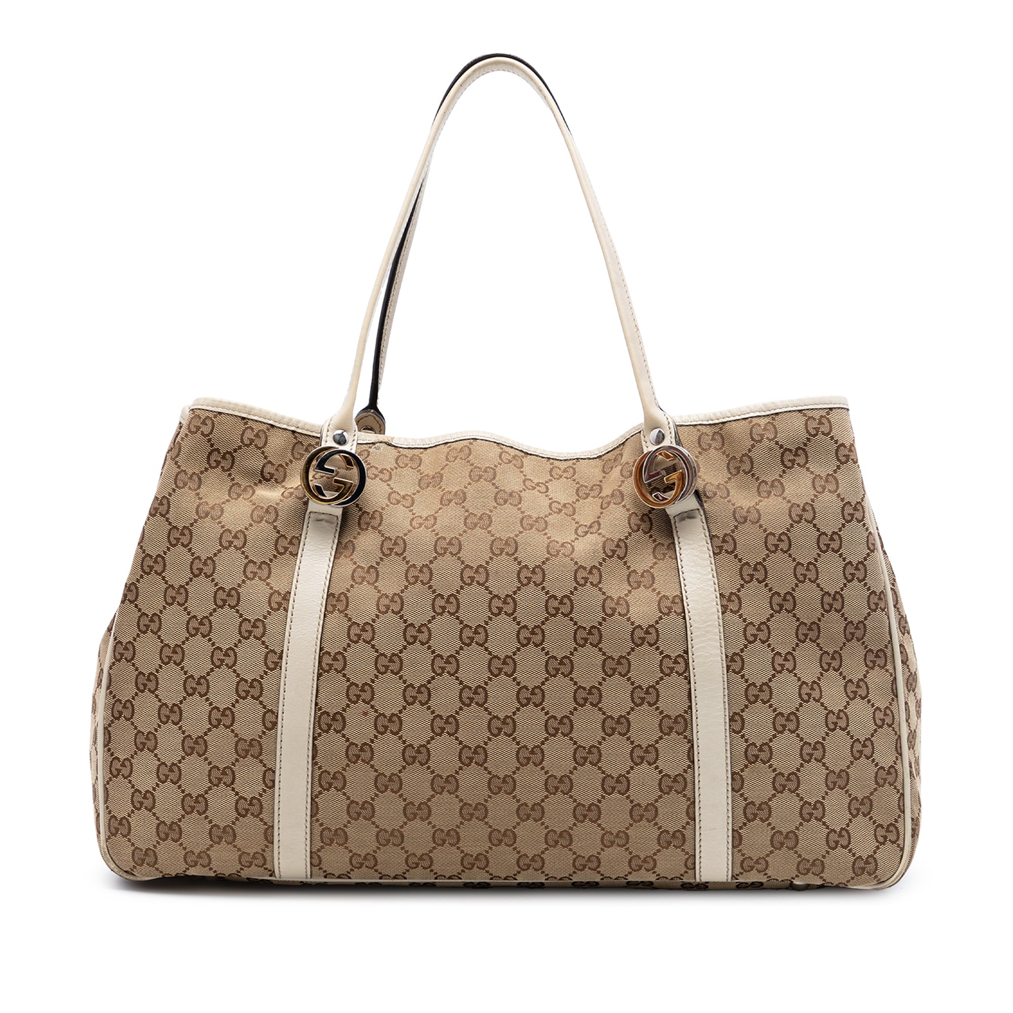 Gucci Large GG Toile Twins Cabas