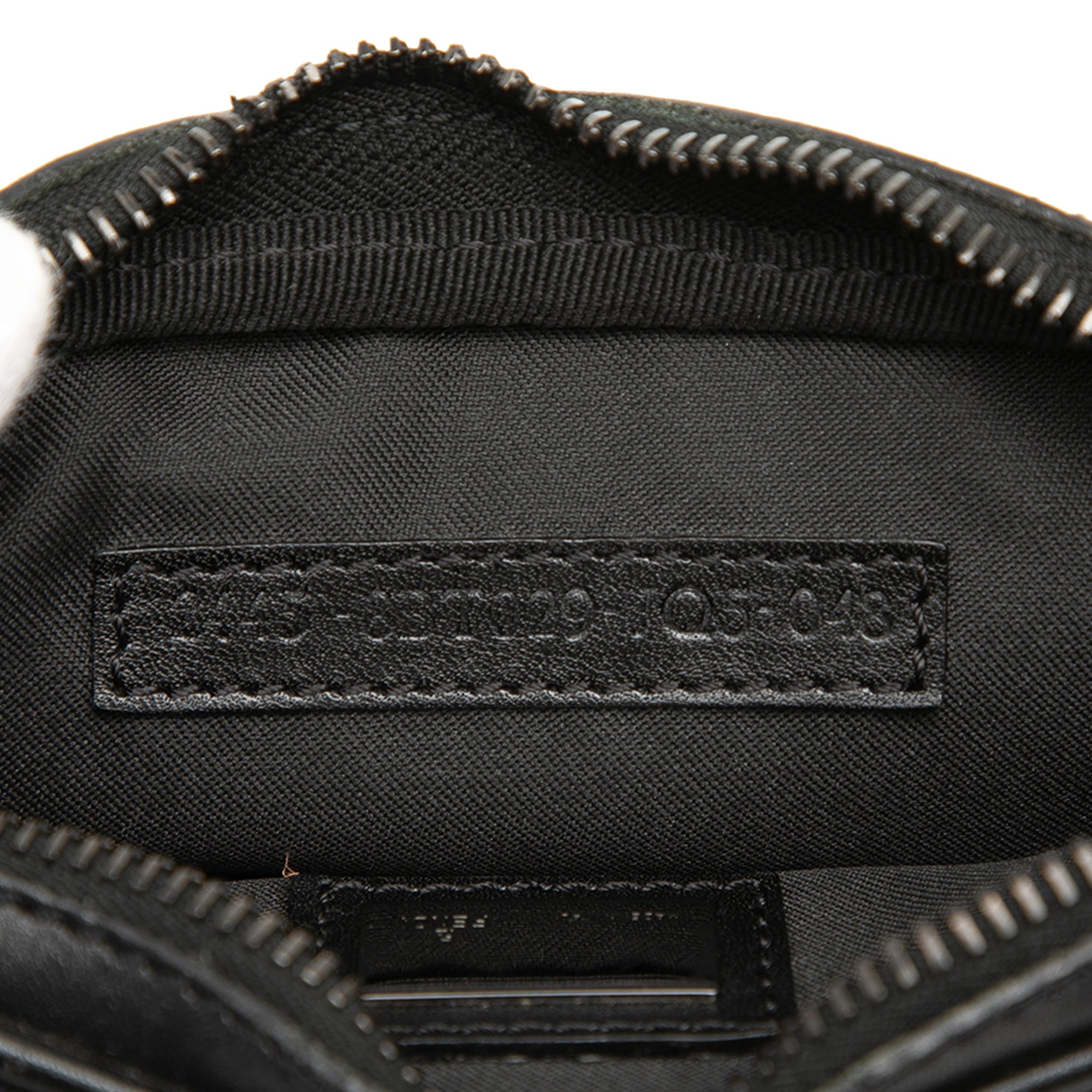 Fendi Mini Zucchino Toile Zip Sac porté croisé