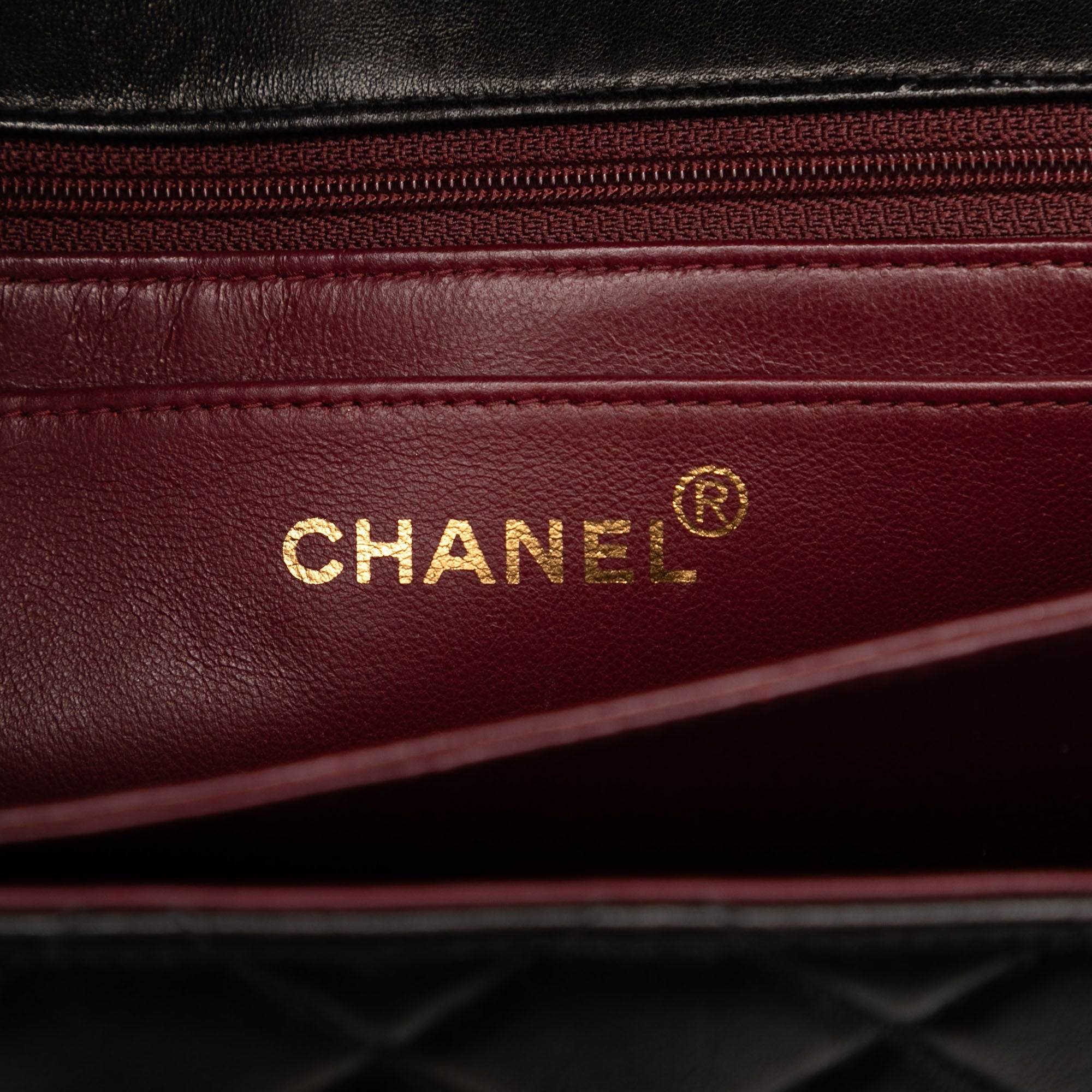 Chanel CC Matelassé Cuir d’agneau Sac à main