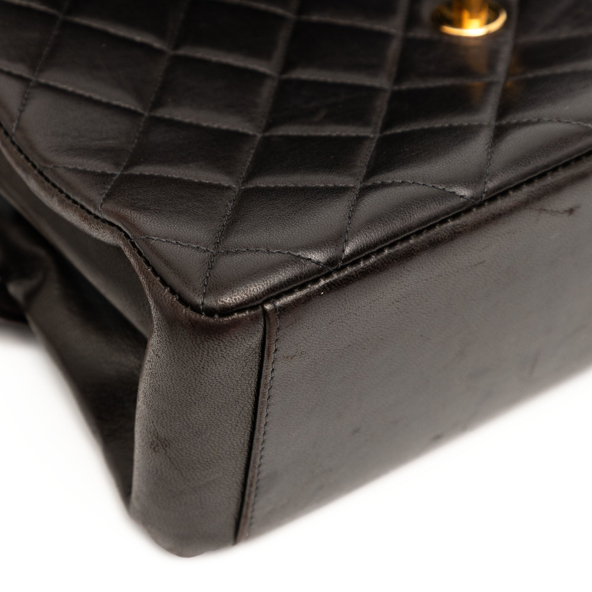 Chanel CC Matelassé Cuir d’agneau Sac à main