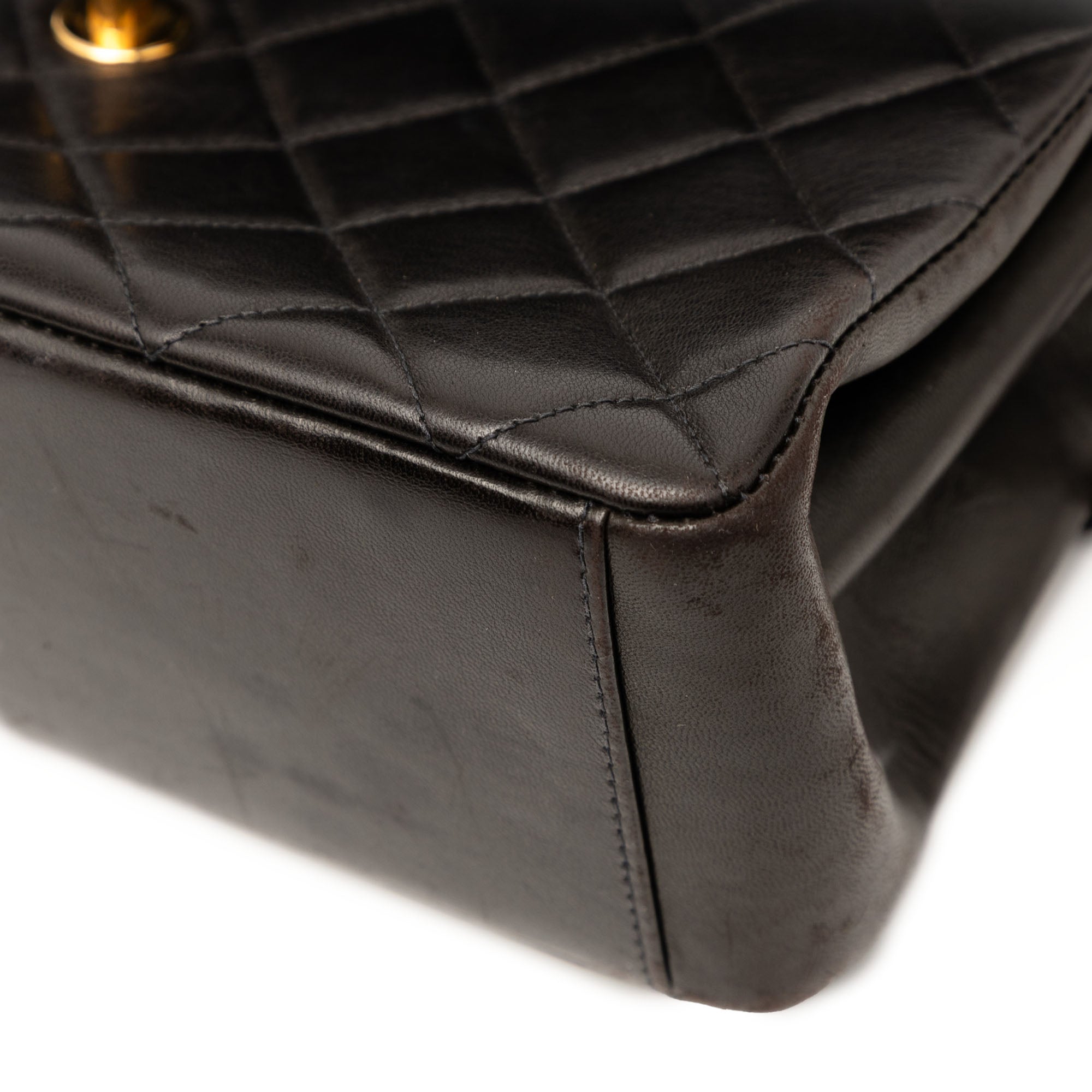 Chanel CC Matelassé Cuir d’agneau Sac à main
