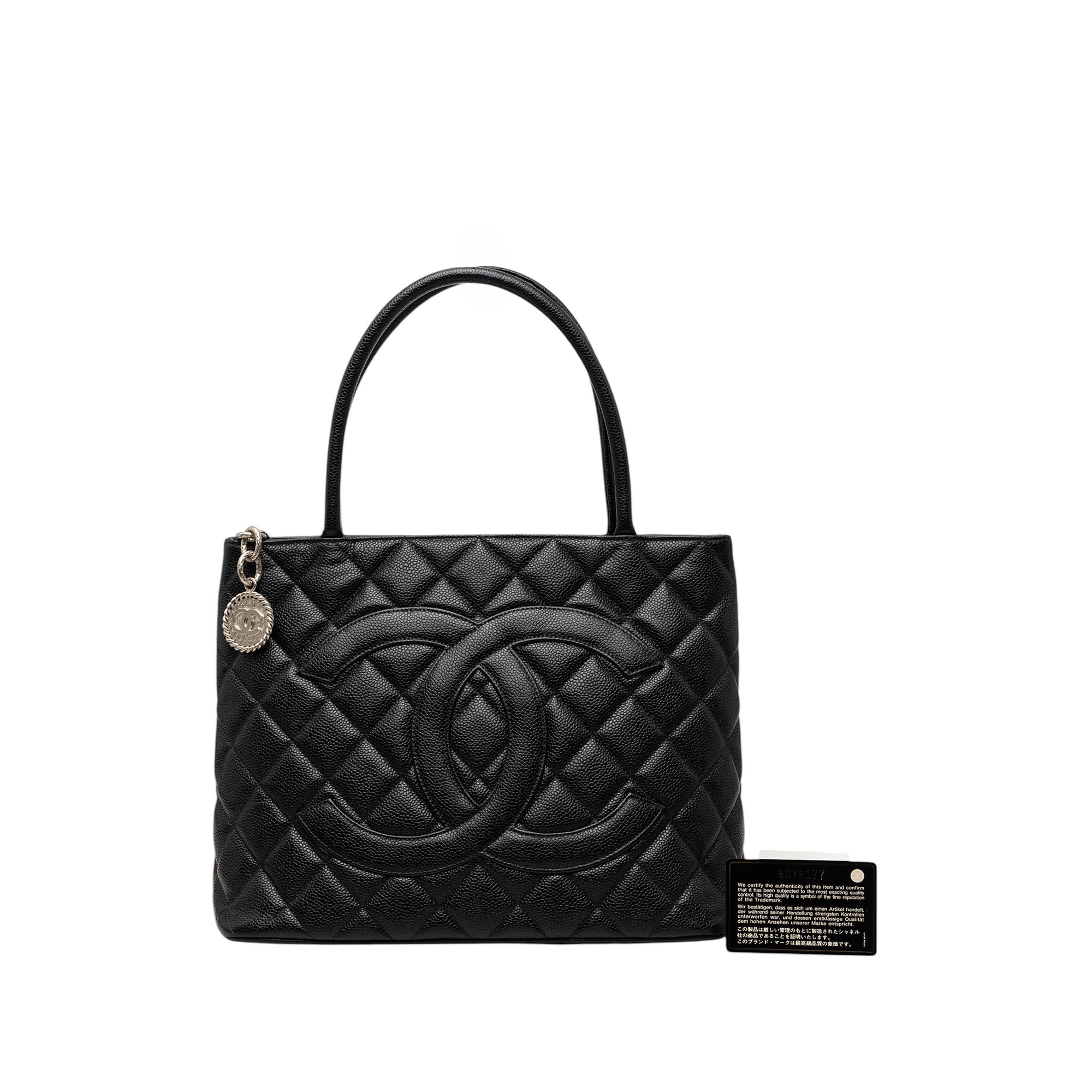 Chanel Caviar Medallion Cabas