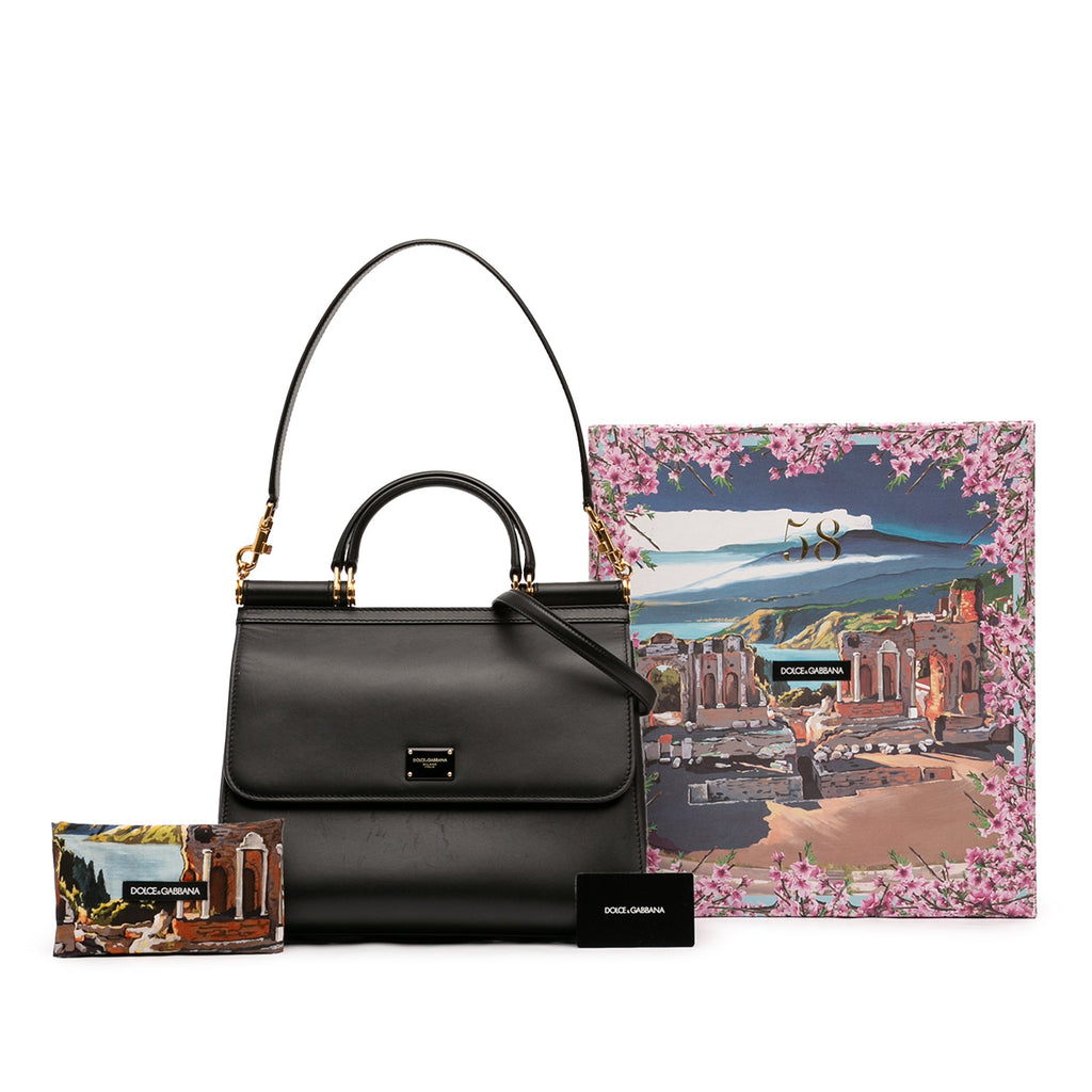 Dolce & Gabbana Large Cuir de veau Sicily 58 Sac