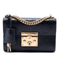 Gucci Small Guccissima Padlock Sac porté croisé