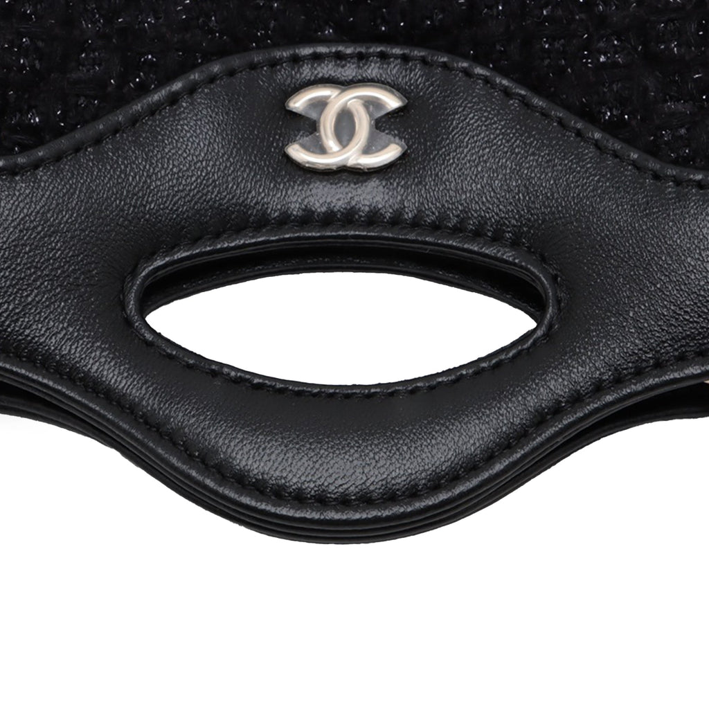 Chanel Nano Matelassé Tweed Kelly Shopper Sac