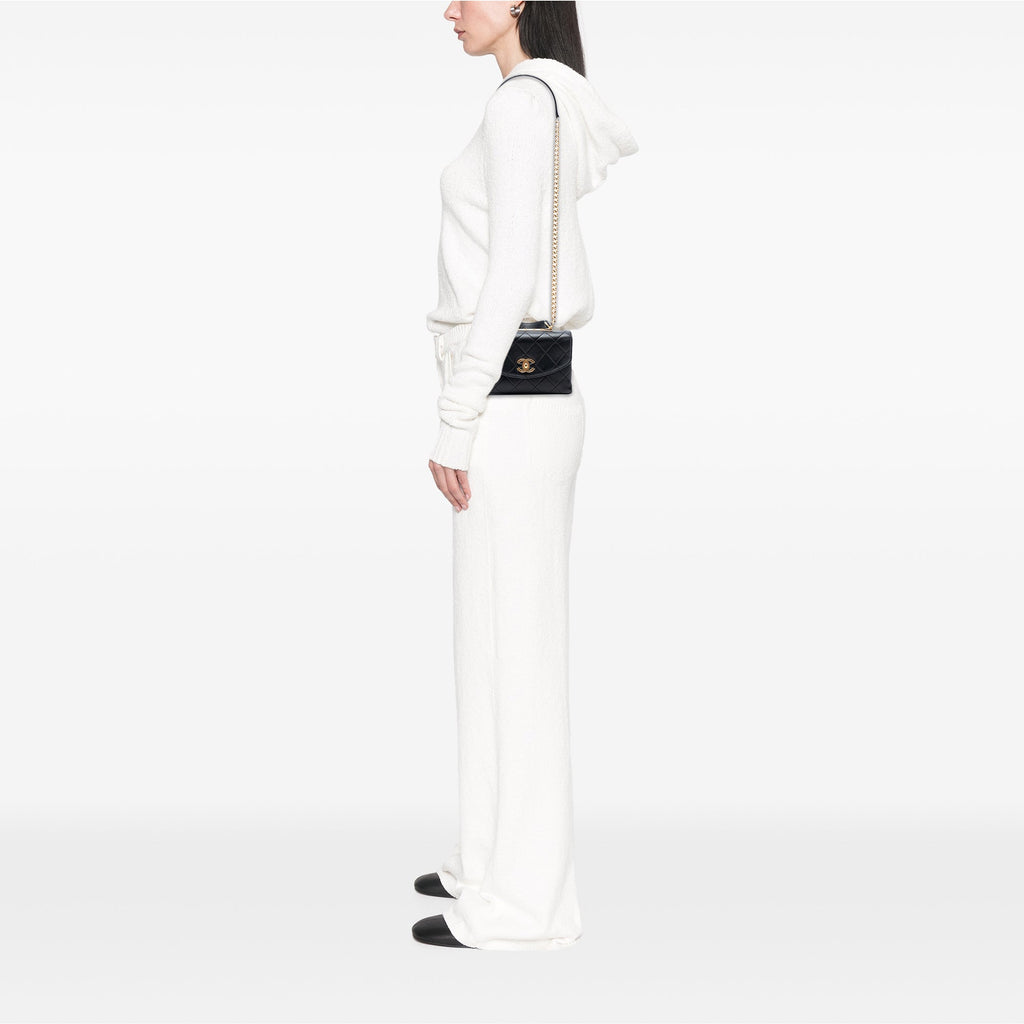 Chanel Small Matelassé Cuir d’agneau Trendy Spirit sac à anse supérieure