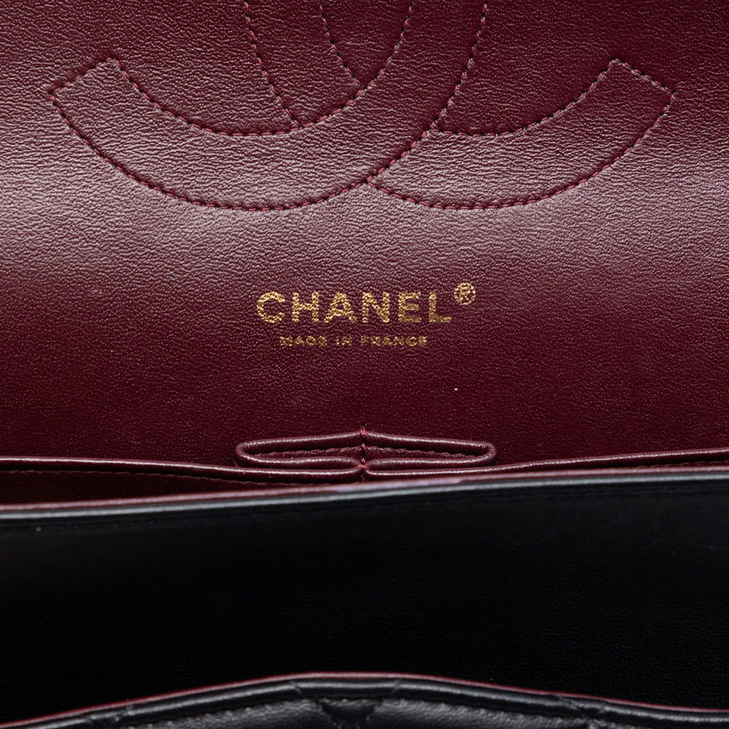 Chanel Jumbo Classic Cuir d’agneau Double rabat