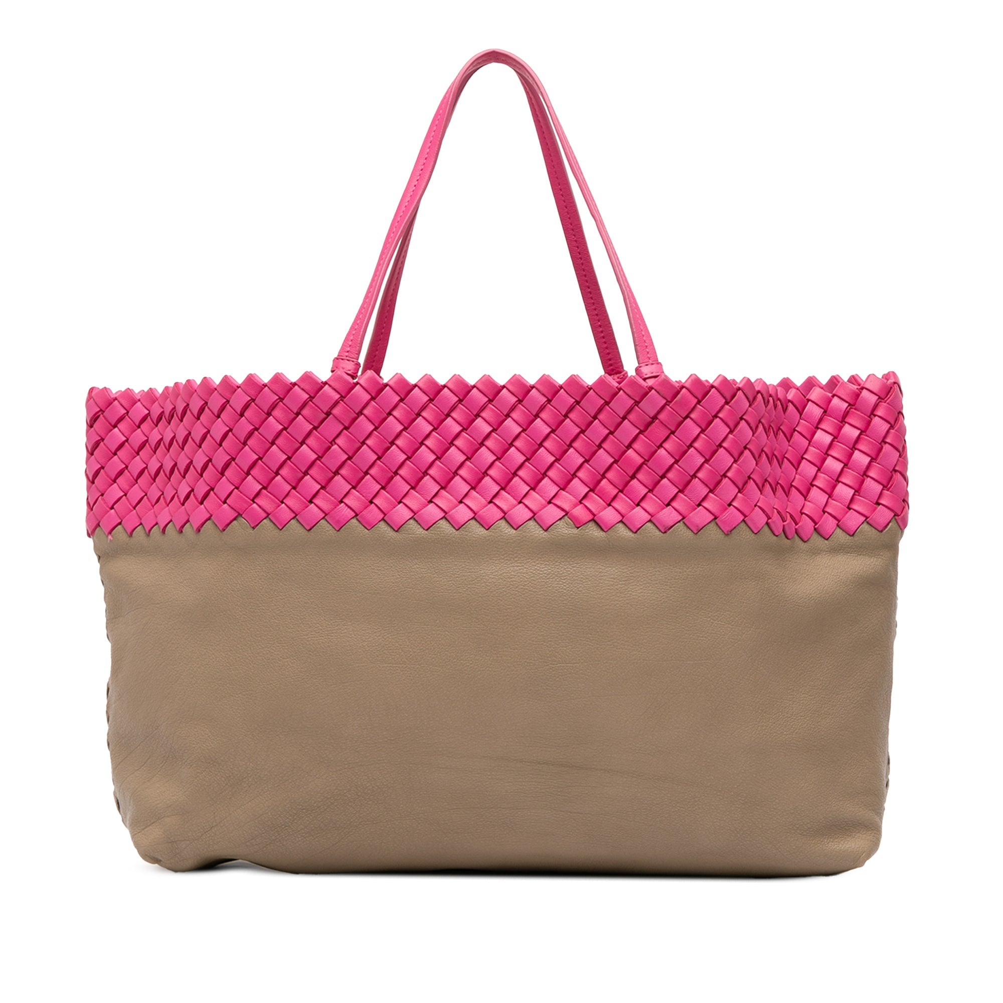 Bottega Veneta Intrecciato à finitions Bicolor Nappa