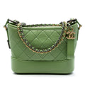 Chanel Small Matelassé vieilli Cuir de veau Gabrielle Hobo