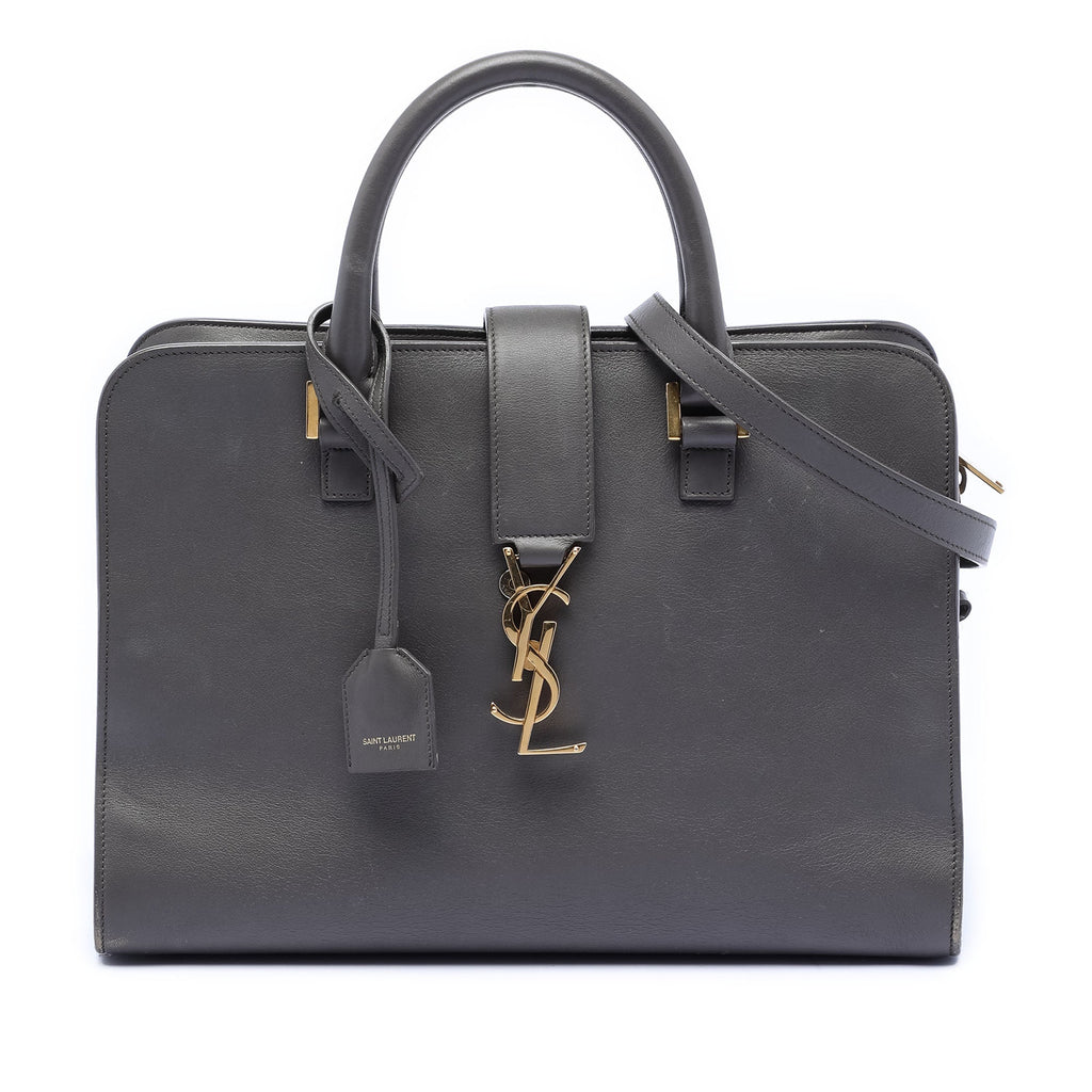 Saint Laurent Small Cuir Monogram Cabas