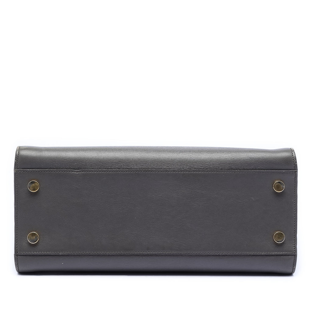 Saint Laurent Small Cuir Monogram Cabas