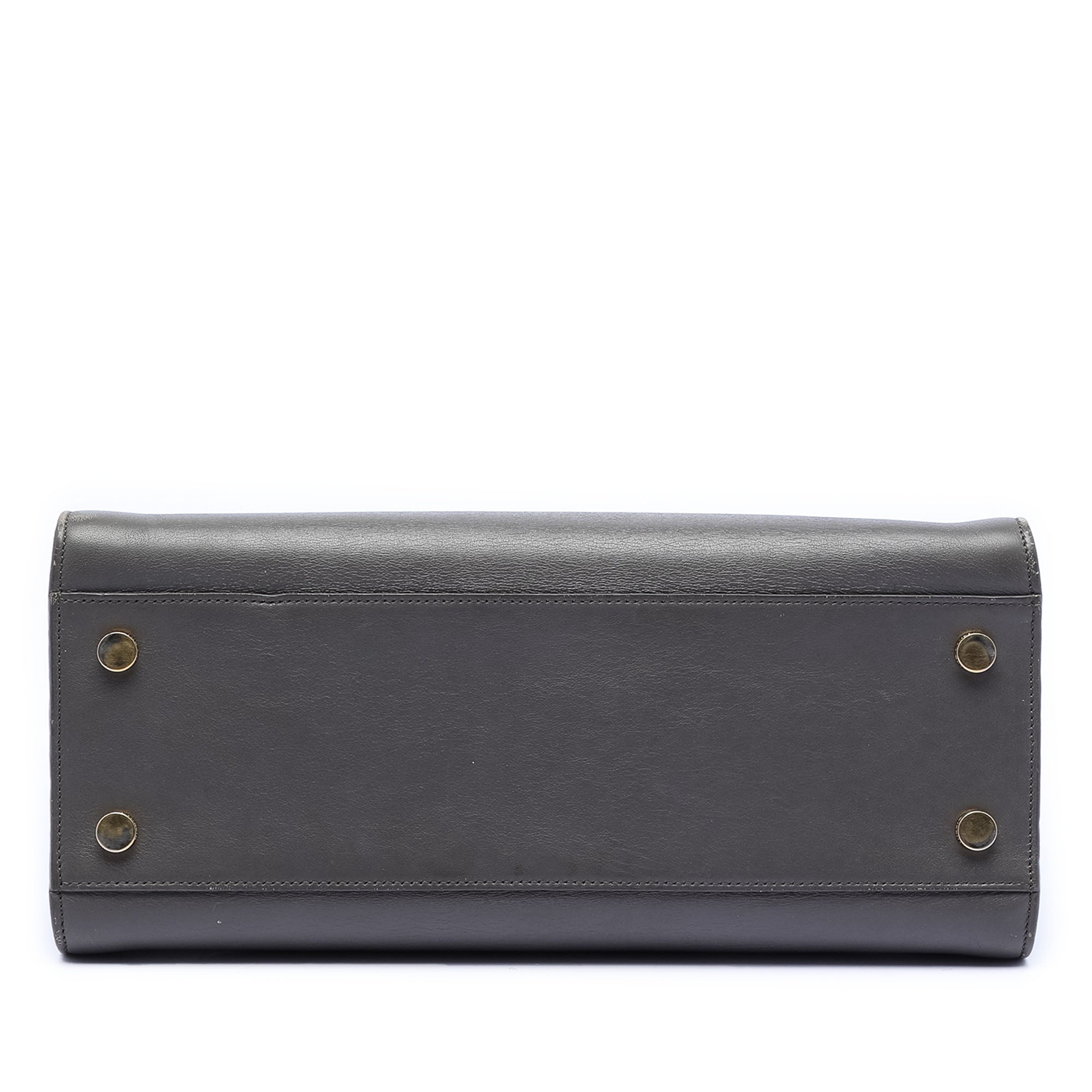 Saint Laurent Small Cuir Monogram Cabas